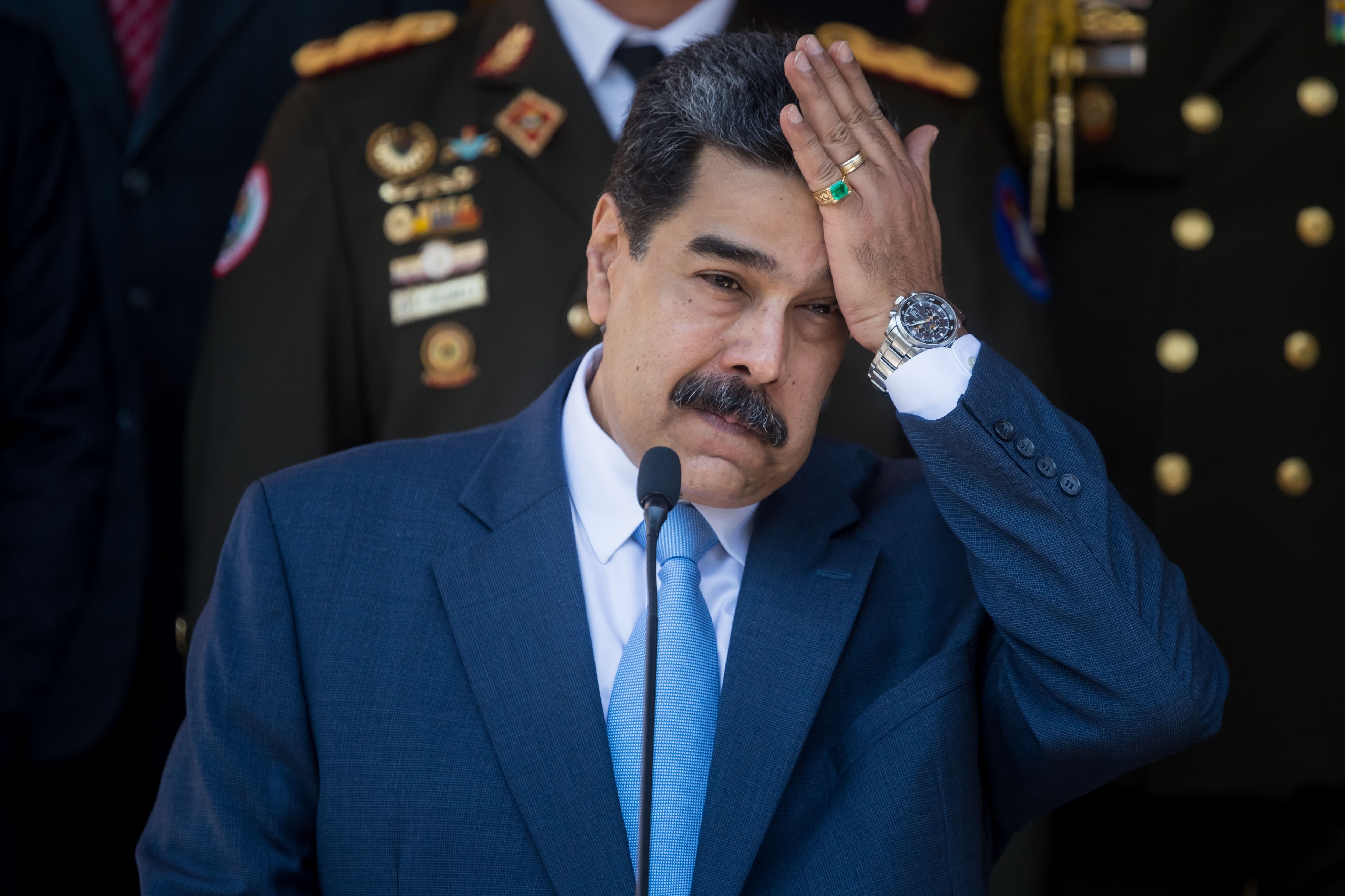 El dictador venezolano Nicolás Maduro. Foto: EFE/ Miguel Gutiérrez
