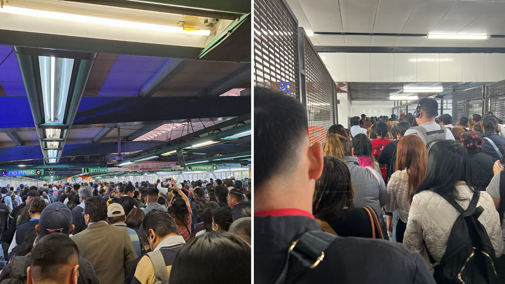 Metro CDMX: se registraron retrasos y saturación en las Líneas B, 7, 8 y 9 este 23 de marzo