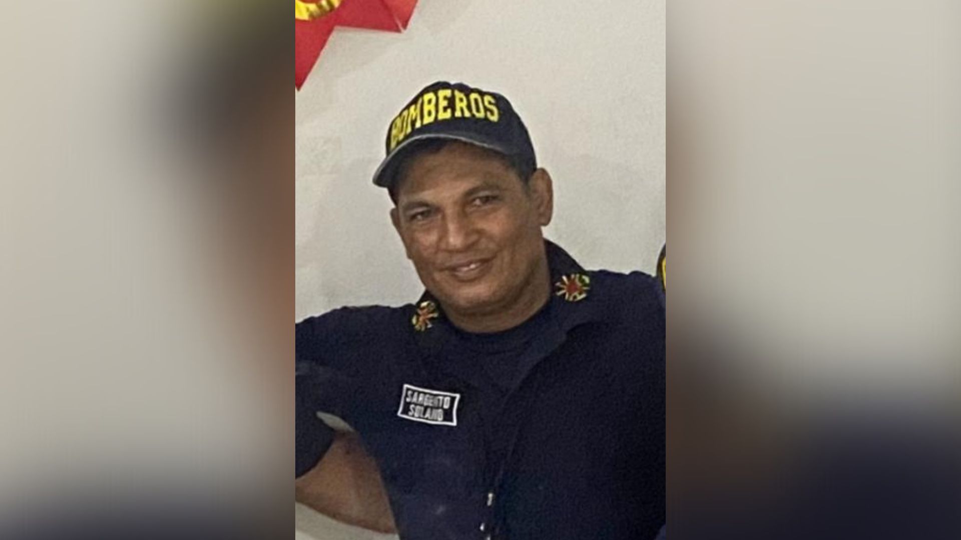 Él era Javier Solano, el bombero que murió durante el incendio en el puerto de Barranquilla