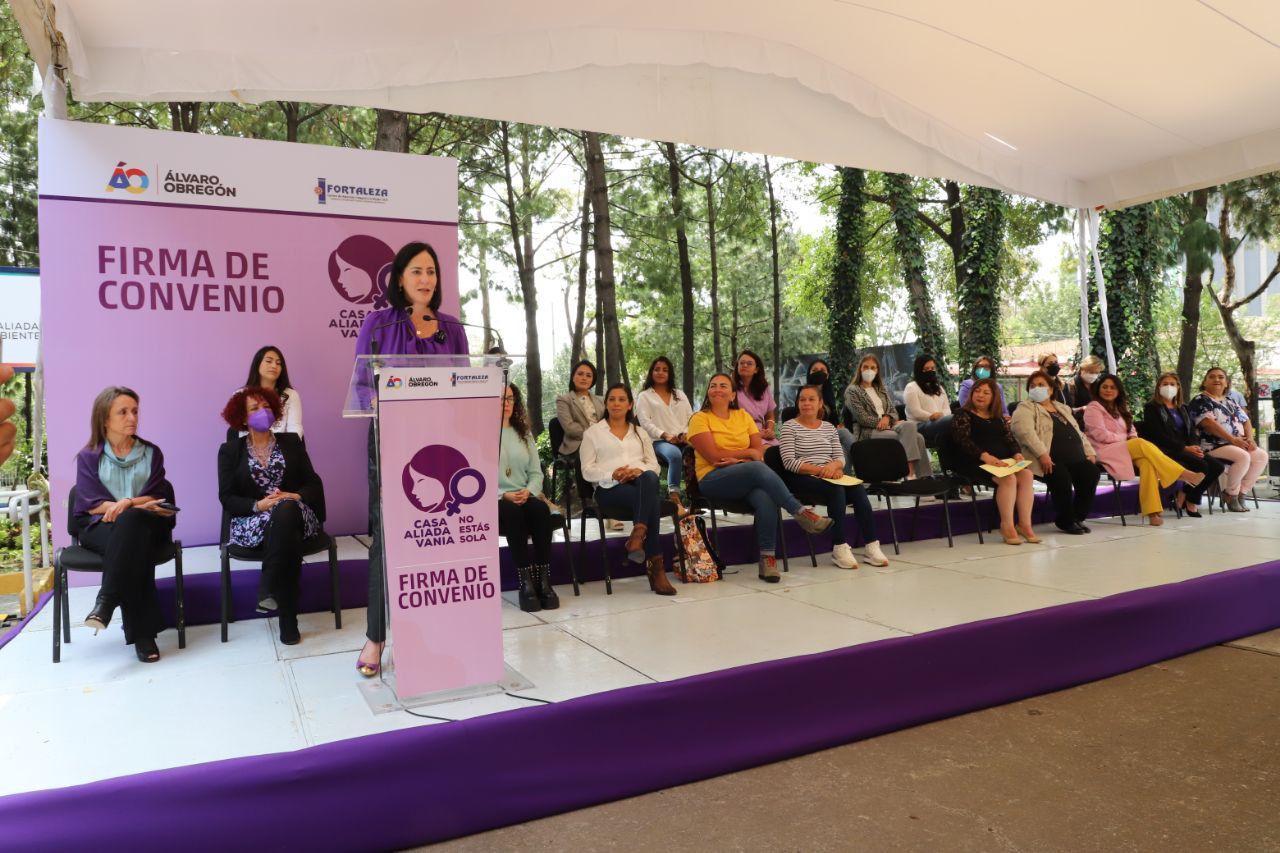 Se inauguró en la alcaldía Álvaro Obregón la Casa Aliada Vania, un refugio para mujeres víctimas de violencia 
