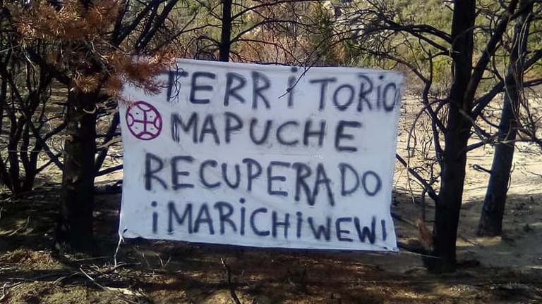Una comunidad mapuche usurpó un campo privado en Río Negro y atacó con gomeras a los propietarios