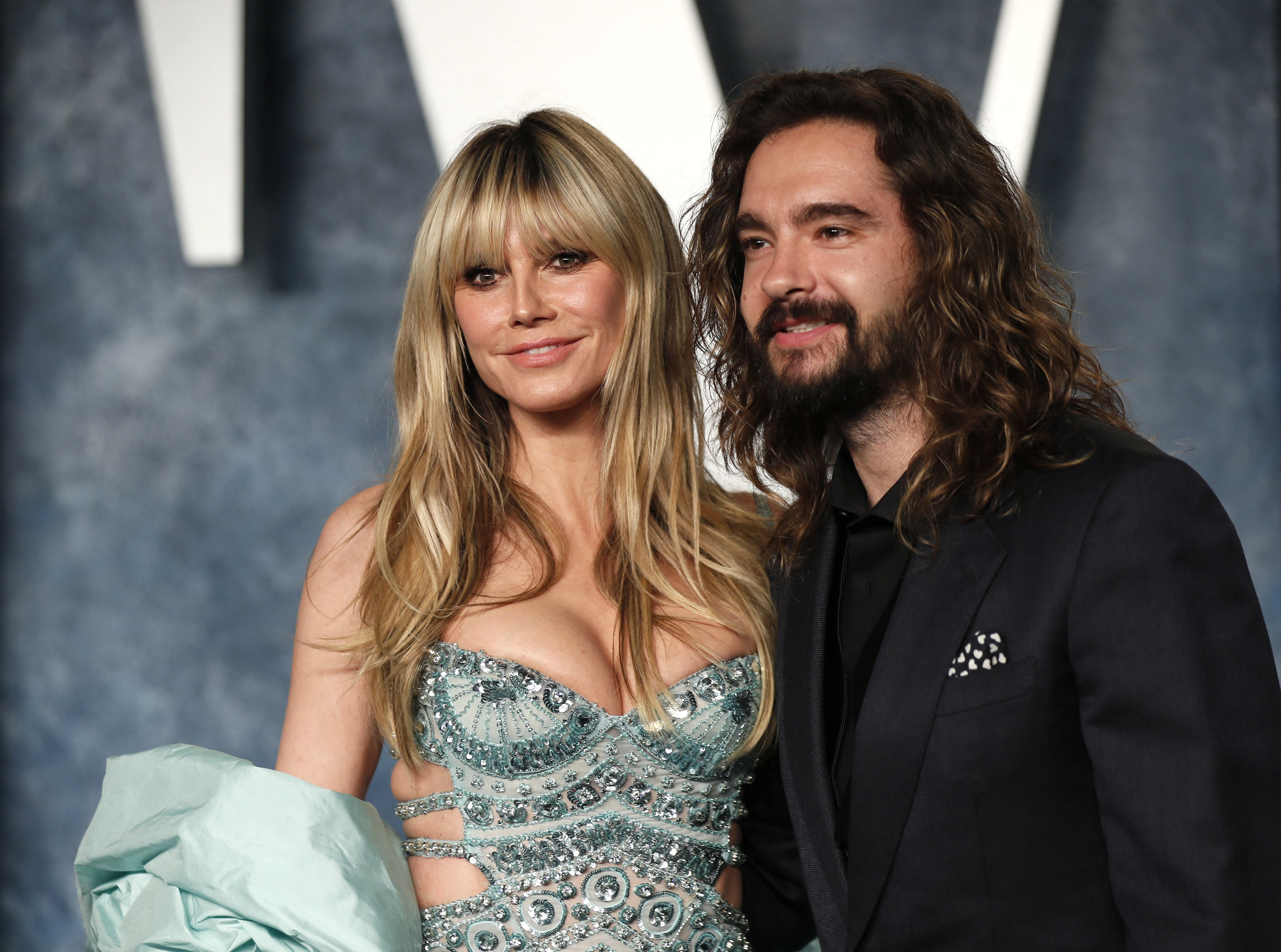 Heidi Klum y Tom Kaulitz llegan a la fiesta de los Oscar de la Feria de Vanity después de los 95º Premios de la Academia, conocidos como los Oscar, en Beverly Hills, California, EE.UU., el 12 de marzo de 2023. REUTERS/Danny Moloshok
