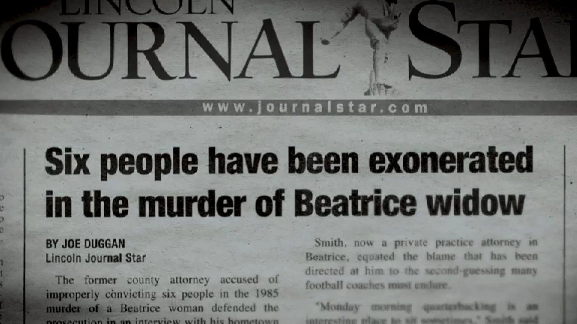 En 2009, "Los seis de Beatrice" fueron exonerados del crimen al no encontrarse pruebas de su ADN. (HBO Max)