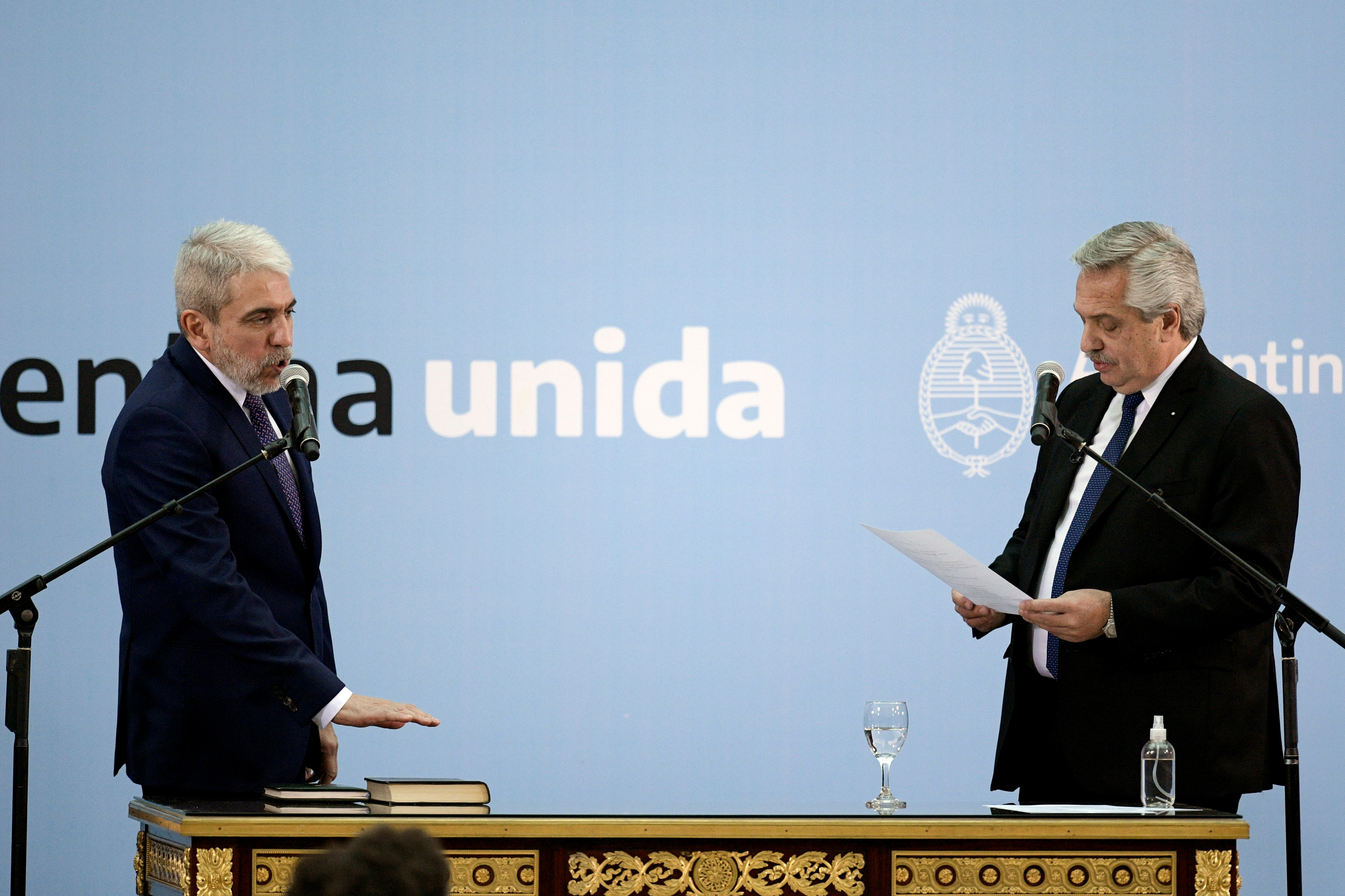 Aníbal Fernández volvió al Gobierno como ministro de Seguridad