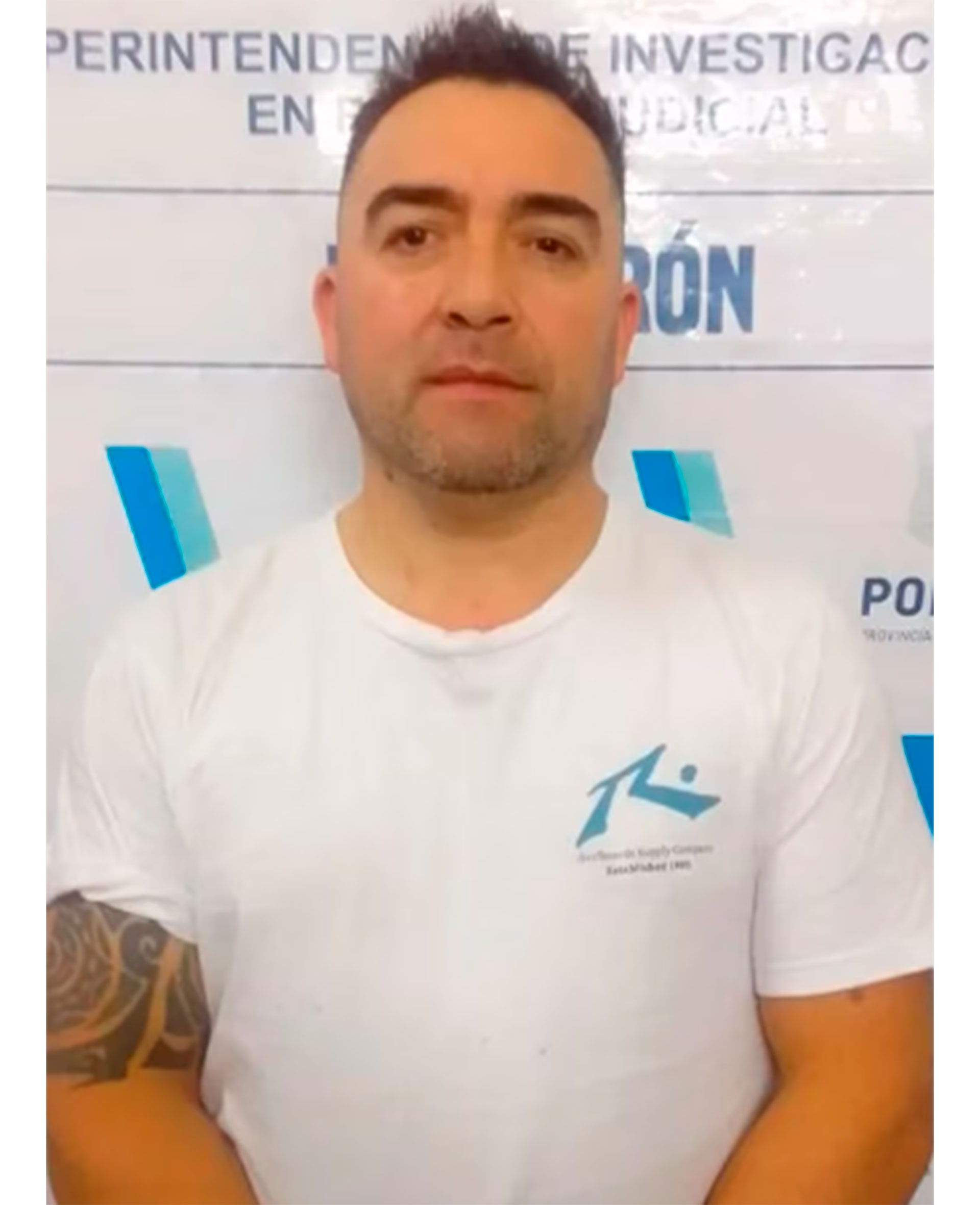 Jorge Galiano, uno de los choferes detenidos que agredió a Sergio Berni