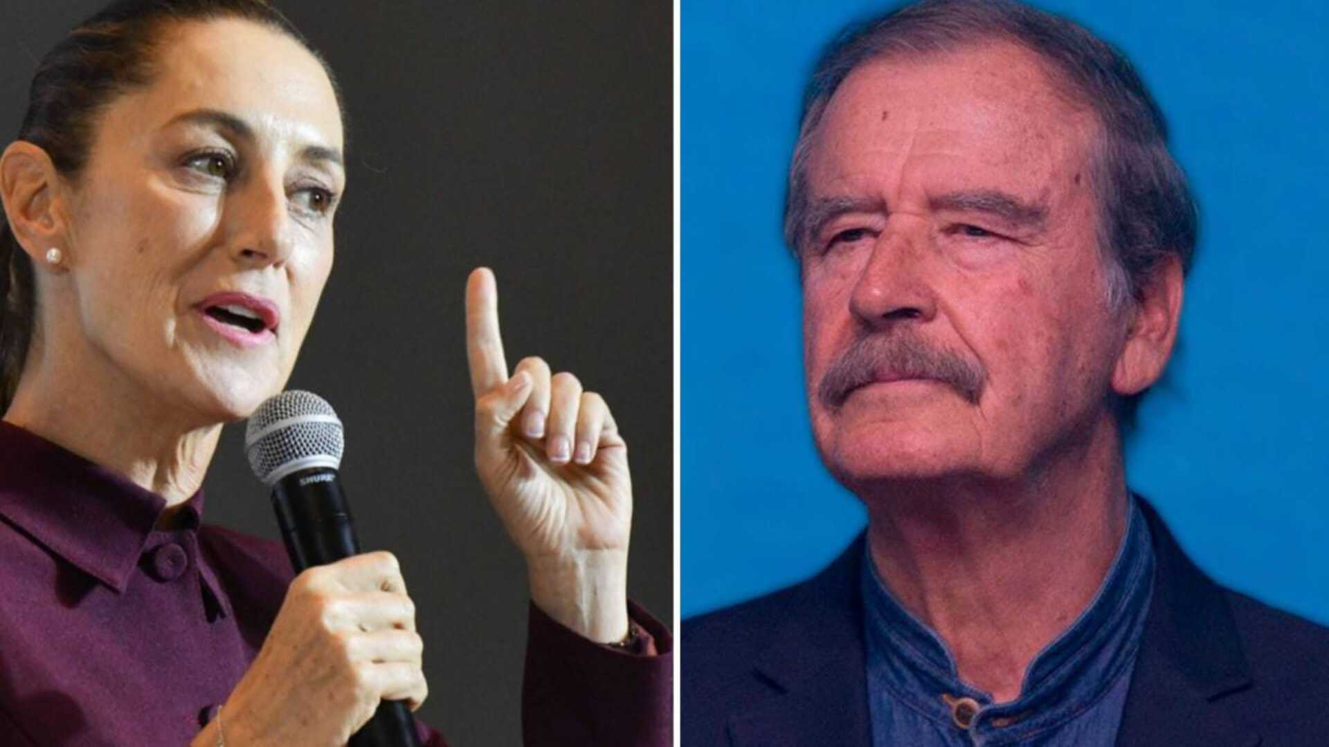 El duro mensaje de Sheinbaum a Vicente Fox por los programas sociales -  Infobae