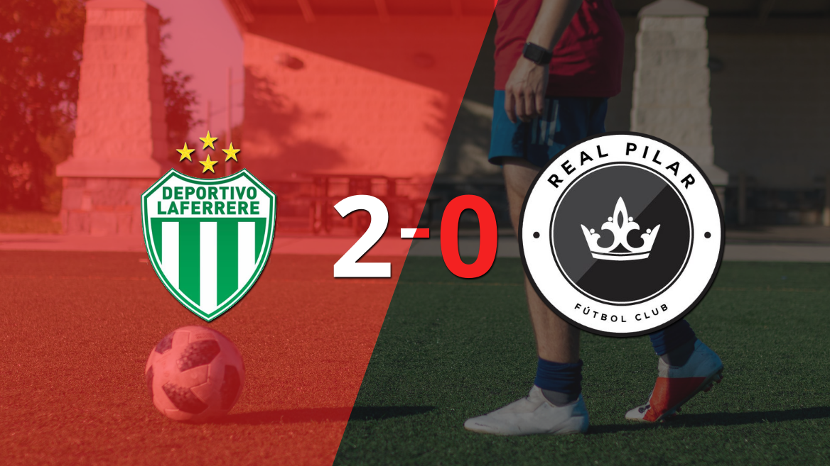 Derrota de Real Pilar por 2-0 en su visita a Laferrere