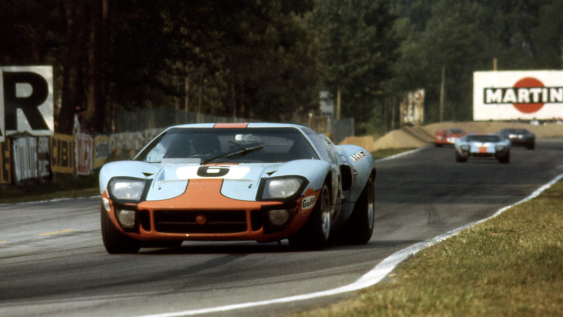 La Ford GT40 nella sua versione del 1969, quella che vinse per ultima la 24 Ore di Le Mans prima del cambio di regolamento che la escluse dalla categoria