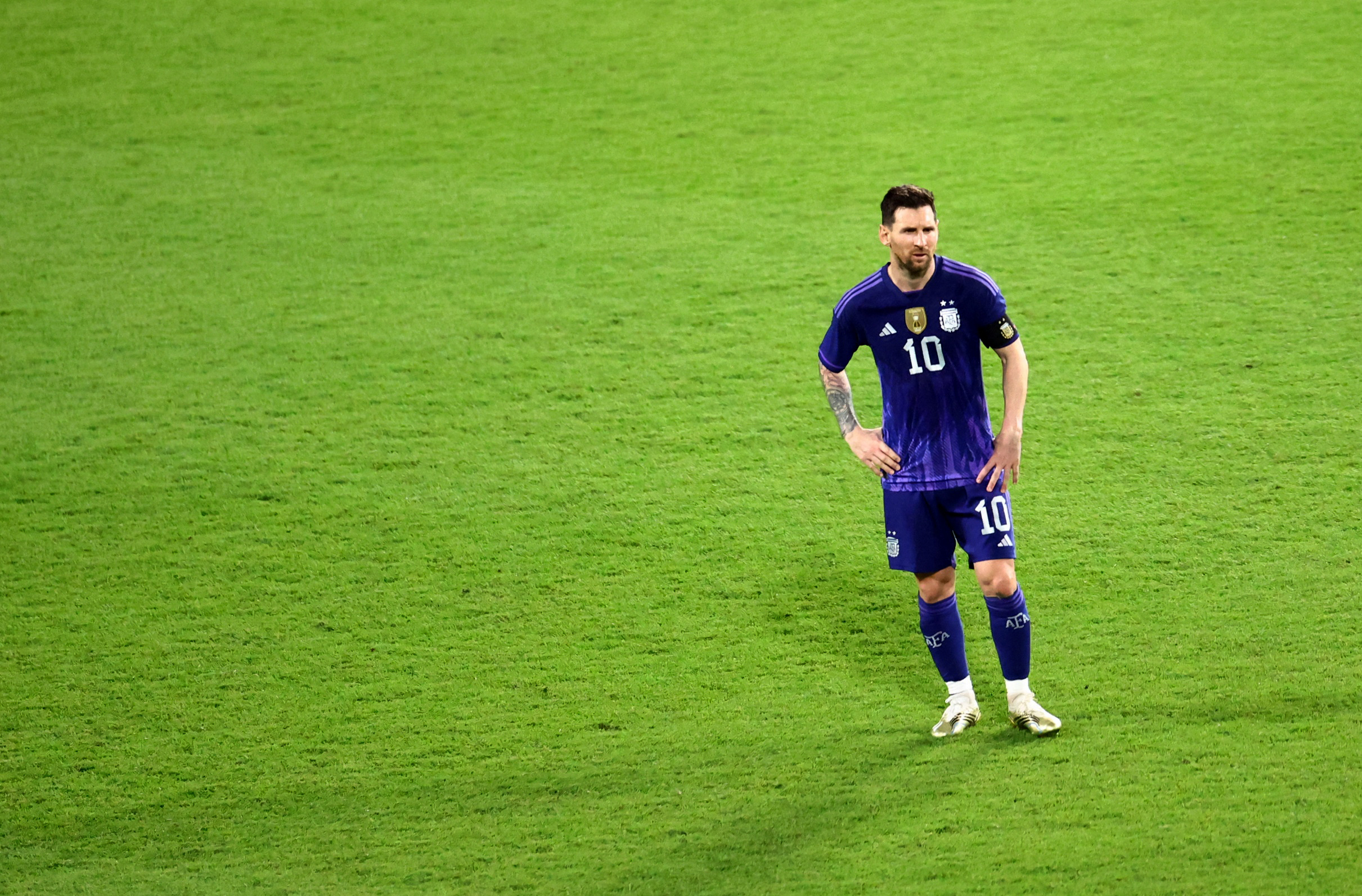 Lionel Messi is ready to play the World Cup for the fifth time (Reuters / Rola Rouhana)