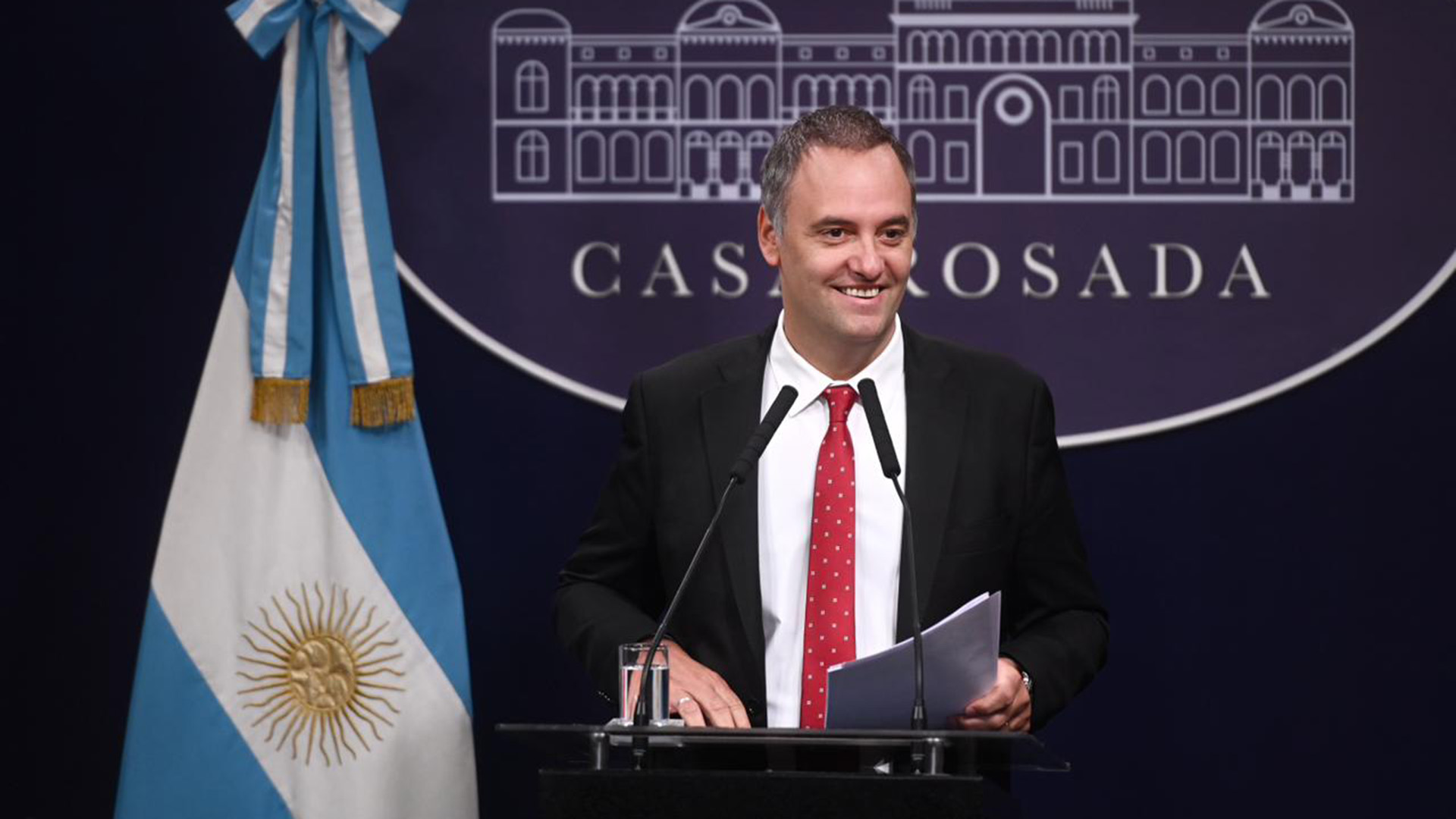 El Gobierno reabrir&aacute; la sala de periodistas y Adorni volver&aacute; a dar una conferencia de prensa en la Casa Rosada 
