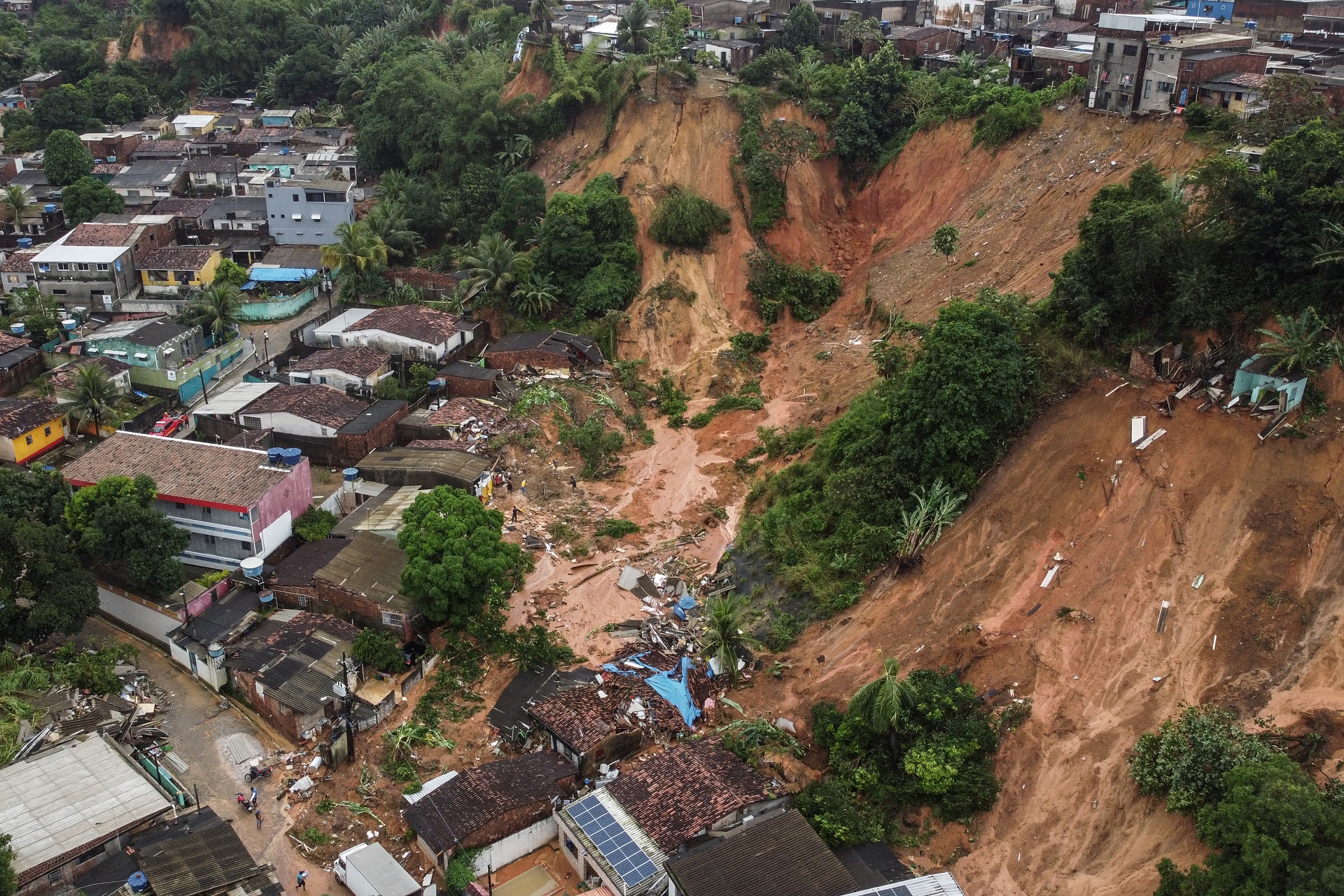 El deslizamiento fatal en Recife, una de las zonas de Brasil más vulnerables a los efectos de la crisis climática