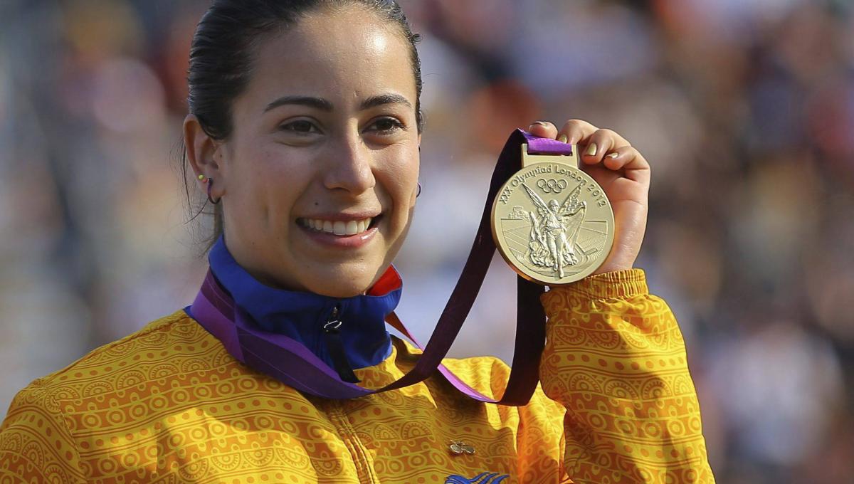 Hace diez años Mariana Pajón hacía historia en el olimpismo colombiano con su medalla de oro en Londres 2012