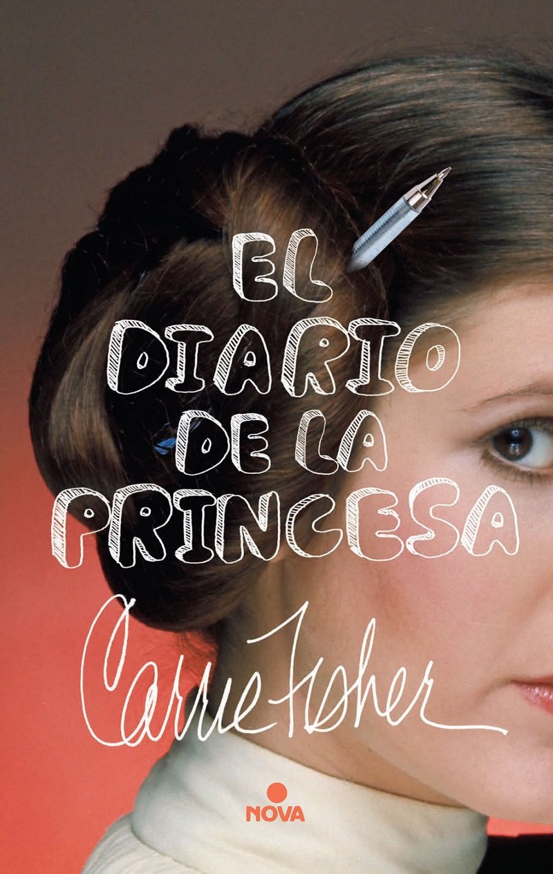 Portada de El diario de la princesa, Carrie Fisher (2016)