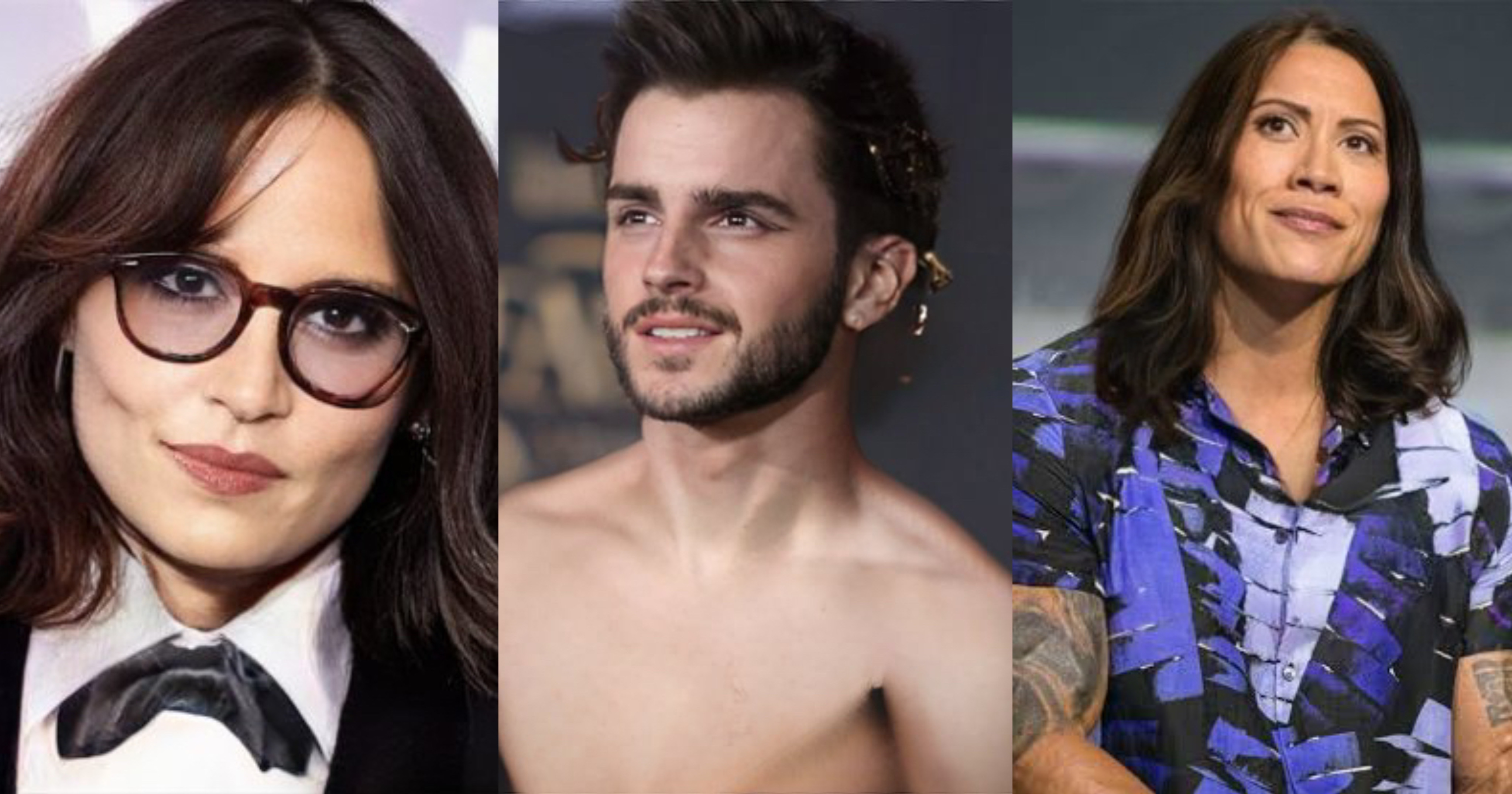 Así se ven Johnny Depp, Emma Watson, Dwayne Johnson y más celebridades de Hollywood con el sexo opuesto