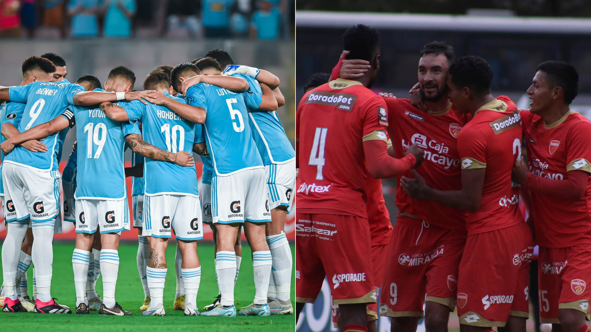Alineaciones confirmadas del Sporting Cristal vs Sport Huancayo: equipos titulares para duelo por Liga 1