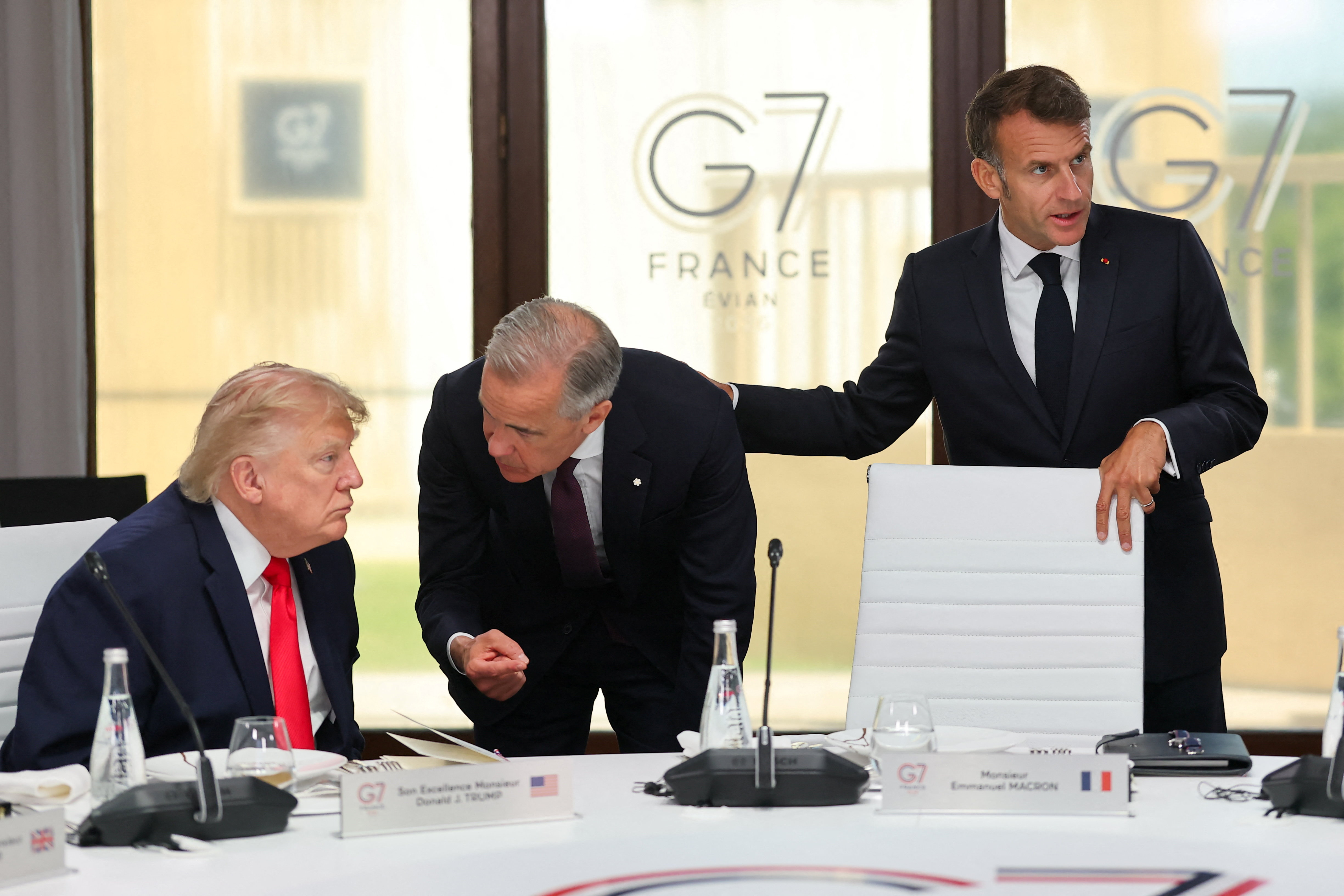 Donald Trump y el resto de l&iacute;deres del G7 respaldaron poner m&aacute;s presi&oacute;n sobre Rusia y sumar sanciones al petr&oacute;leo