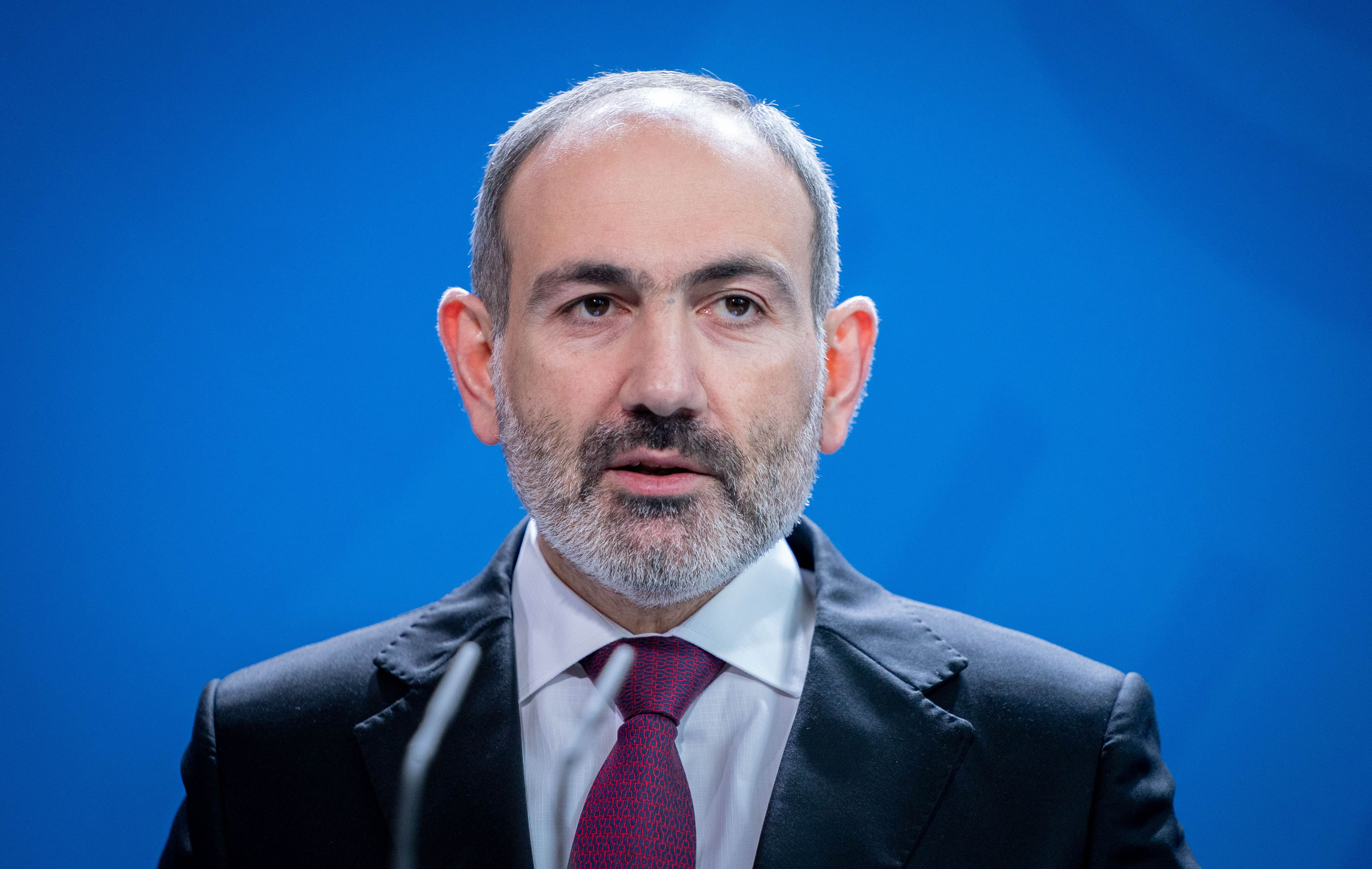 Nikol Pashinian, primer ministro de Armenia (Kay Nietfeld/dpa)
