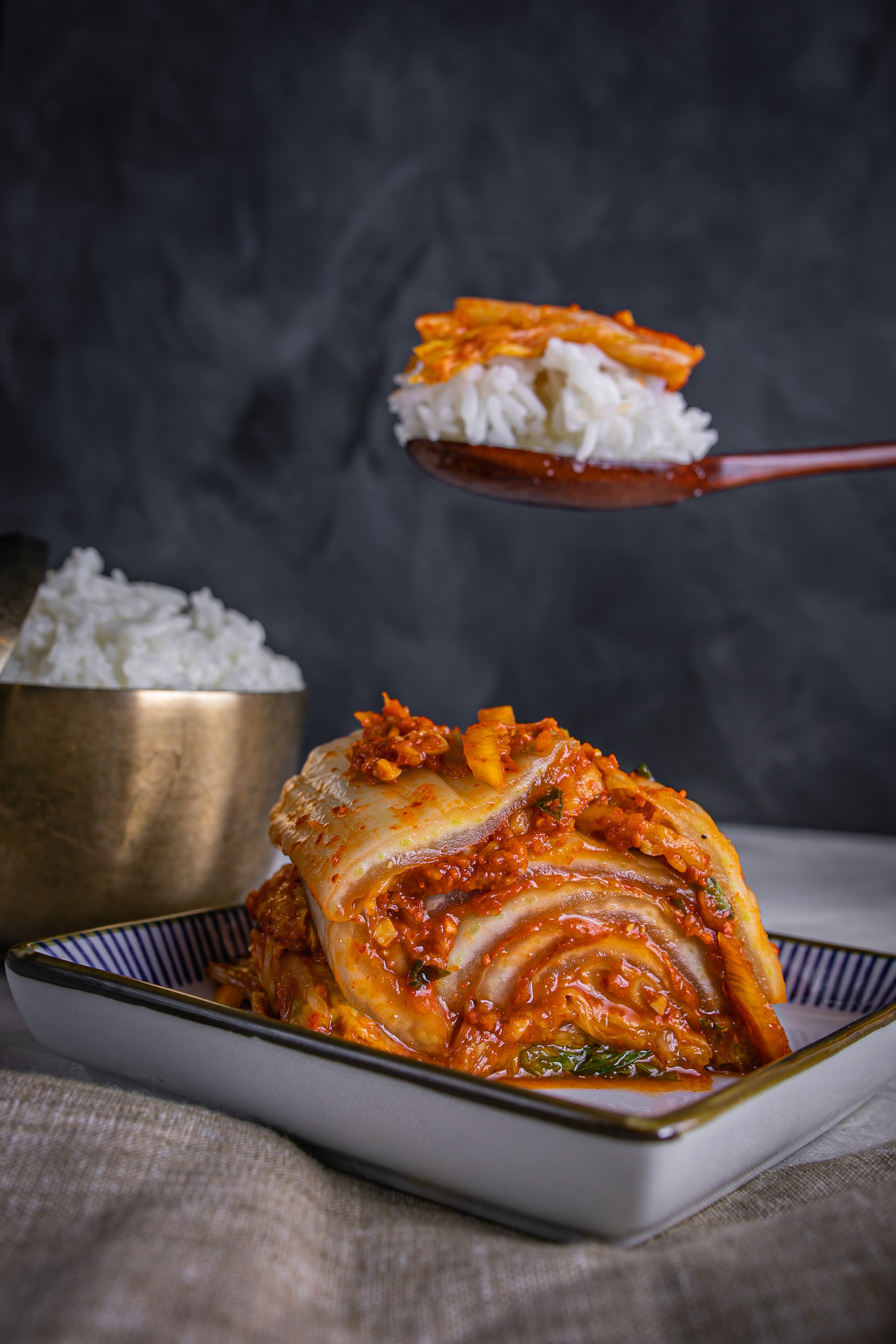 El arroz con kimchi es el acompañante ideal de todas las comidas (Foto: Ornella Capone by Theth Studio)