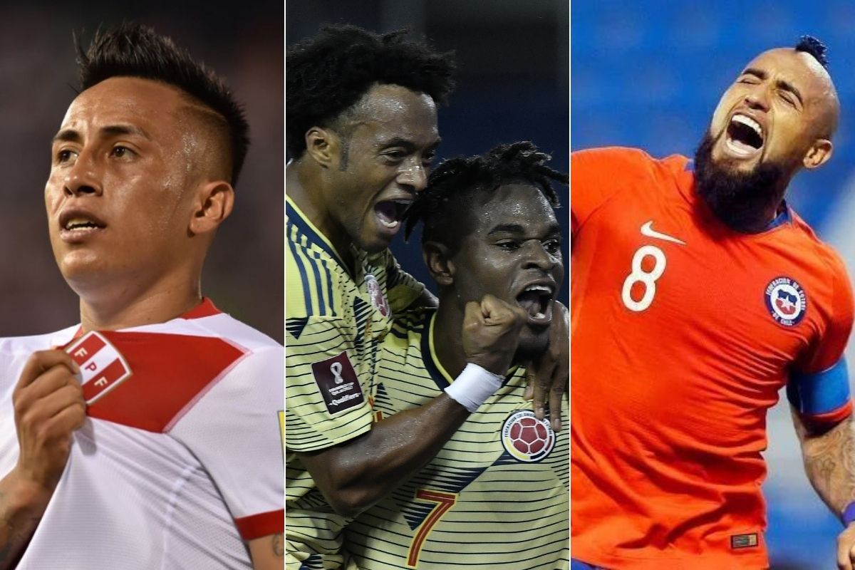 Perú, Colombia y Chile juegan por el boleto a la repesca