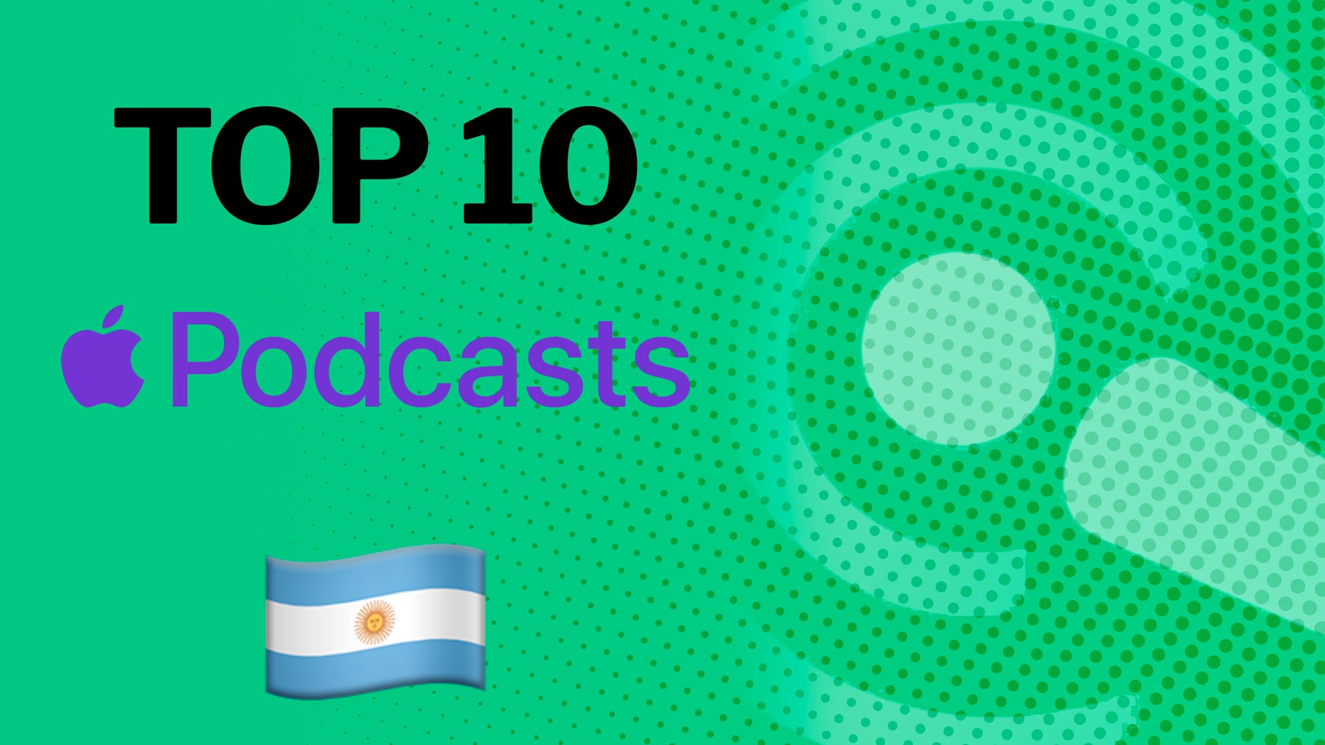 Cuál es el podcast más popular hoy en Apple Argentina