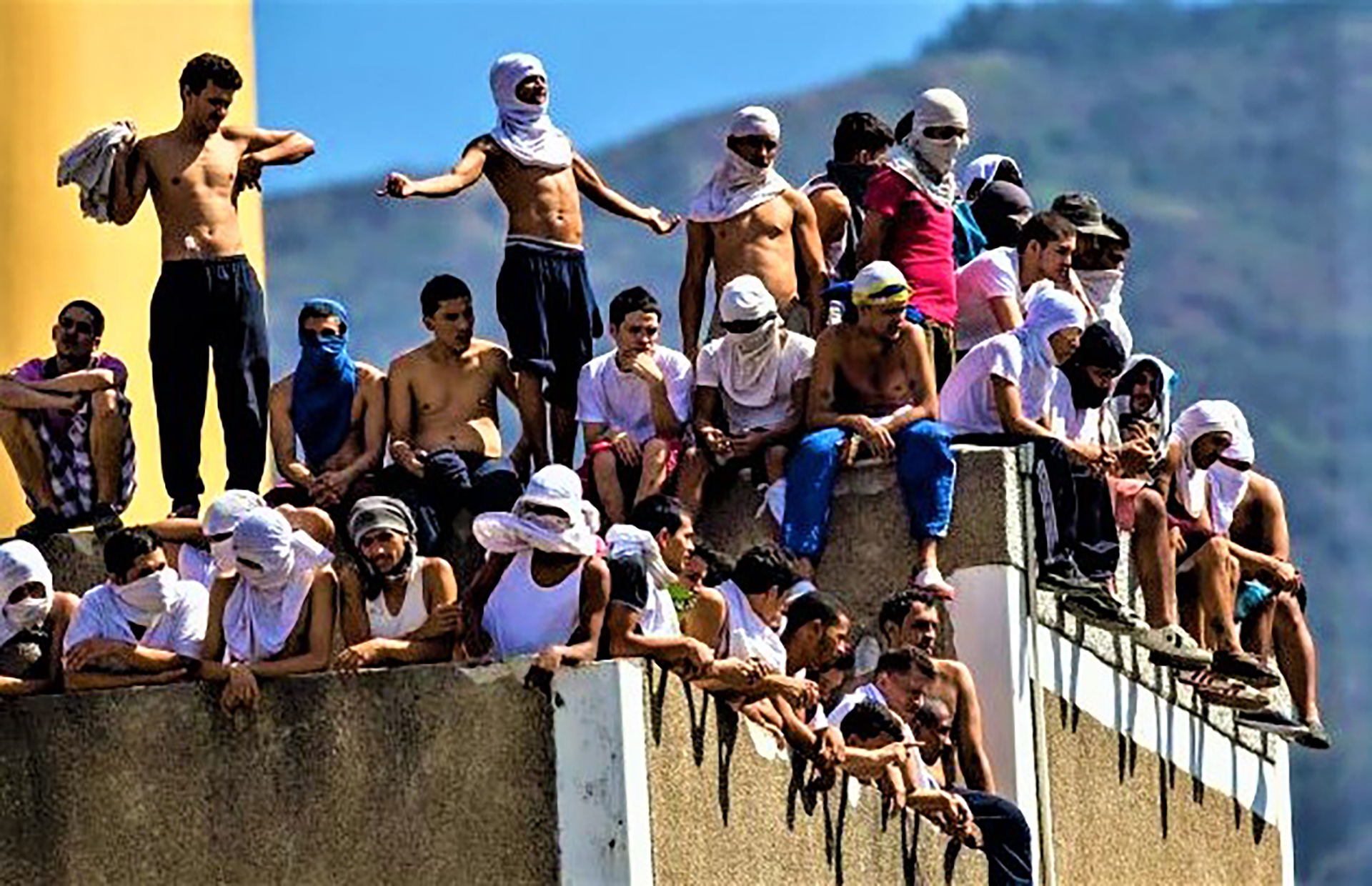 Presos venezolanos en la cárcel de Guanare (Archivo)