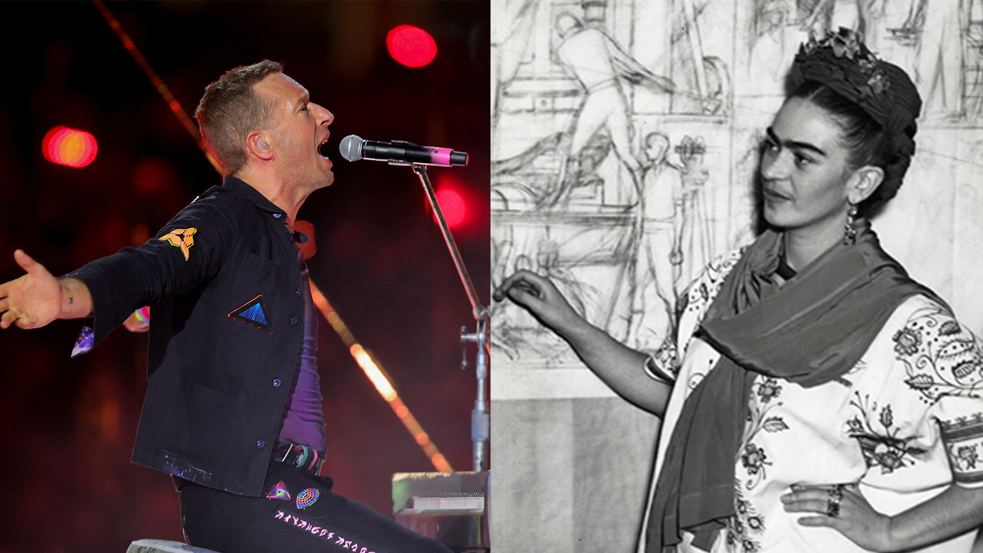 Coldplay: Reuters / Frida Kahlo: Archivo