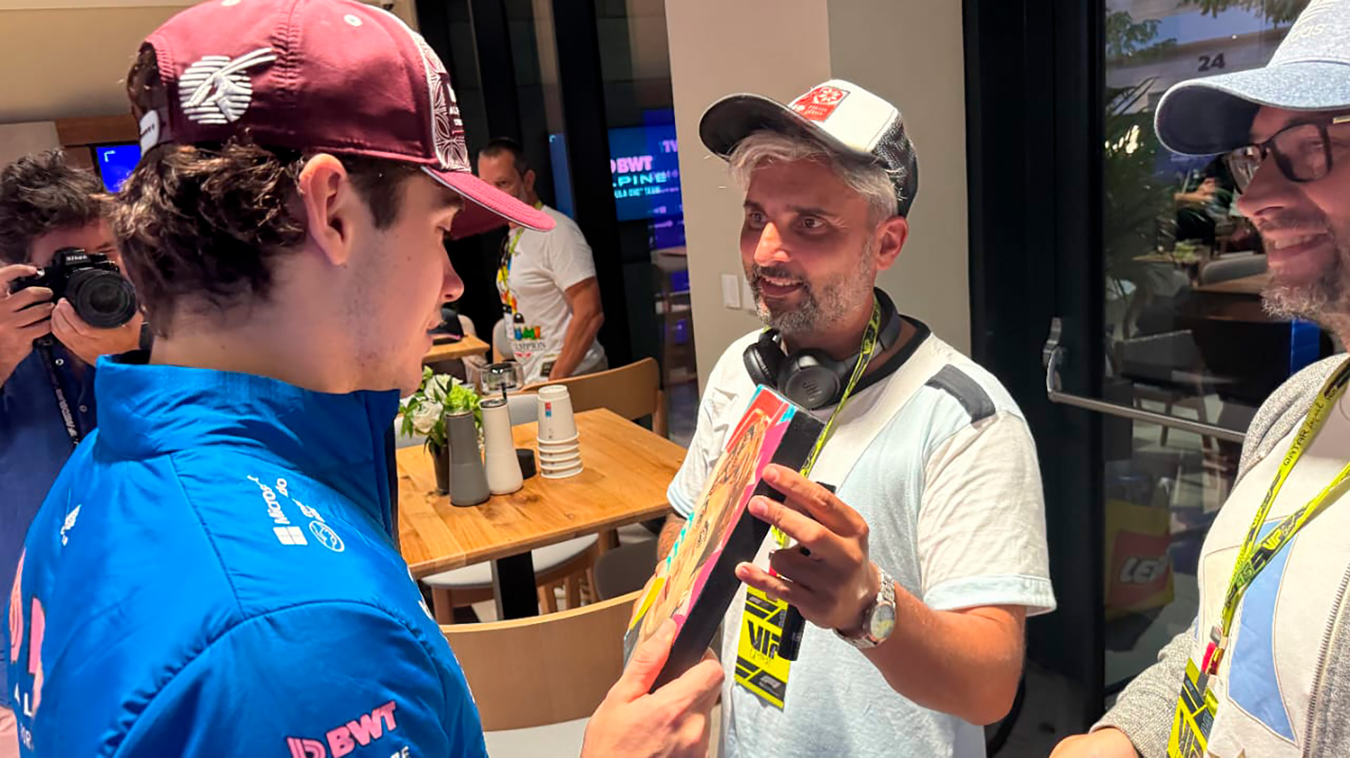 El especial regalo que recibió Colapinto en el Gran Premio de Qatar de F1: “Fue una aventura de dos días” 