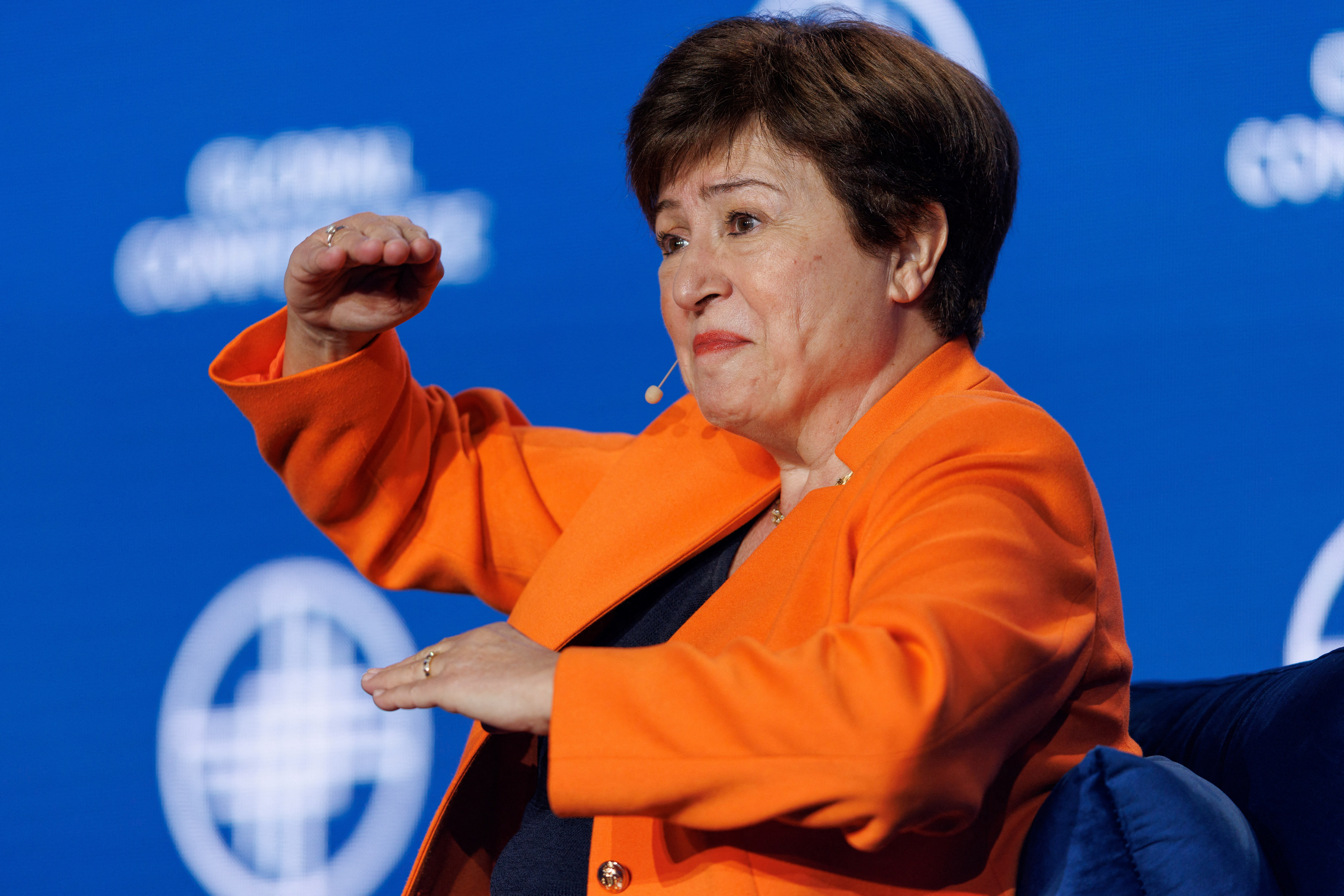 Kristalina Georgieva, directora gerente del FMI (REUTERS/Mike Blake)