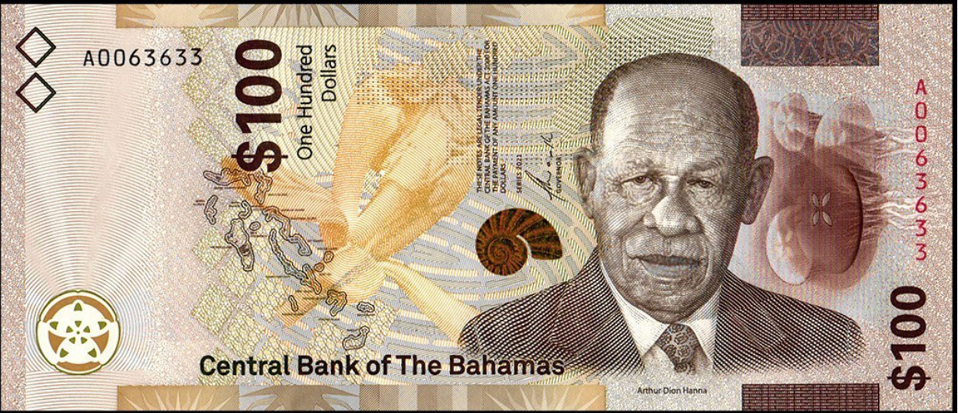 BAHAMAS
Dólar Bahameño: $100 = USD $100,5
USD1 = 1