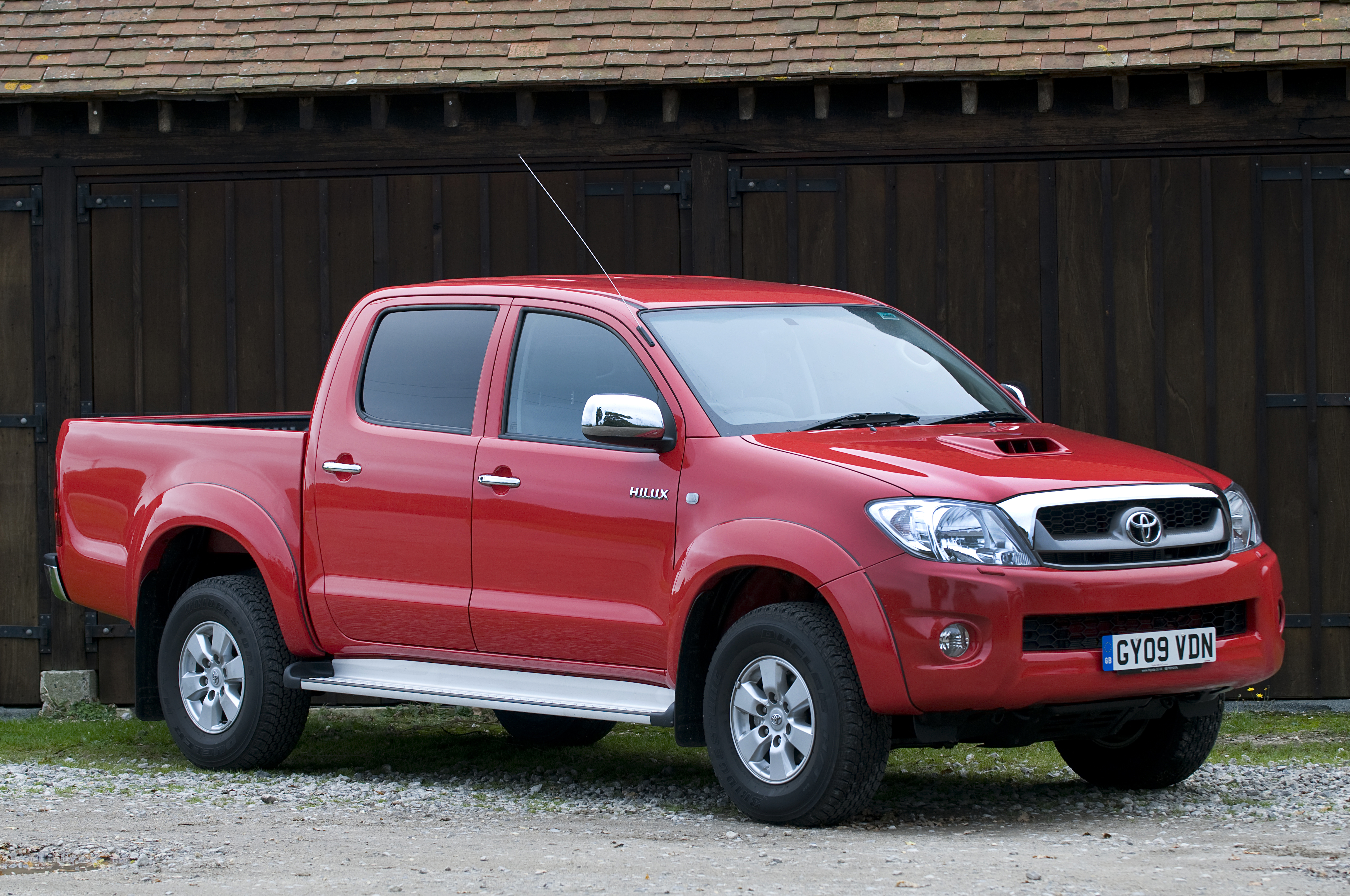 2009 Toyota HiLux pick up truck. Artist Unknown. (Photo by National Motor Museum/Heritage Images/Getty Images)