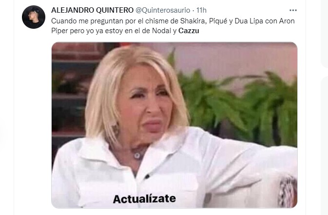 El polémico encuentro entre el joven mexicano y la rapera argentina conmocionó a fanáticos, quienes no tardaron en reaccionar con memes. (Foto: Twitter / @Quinterosaurio)