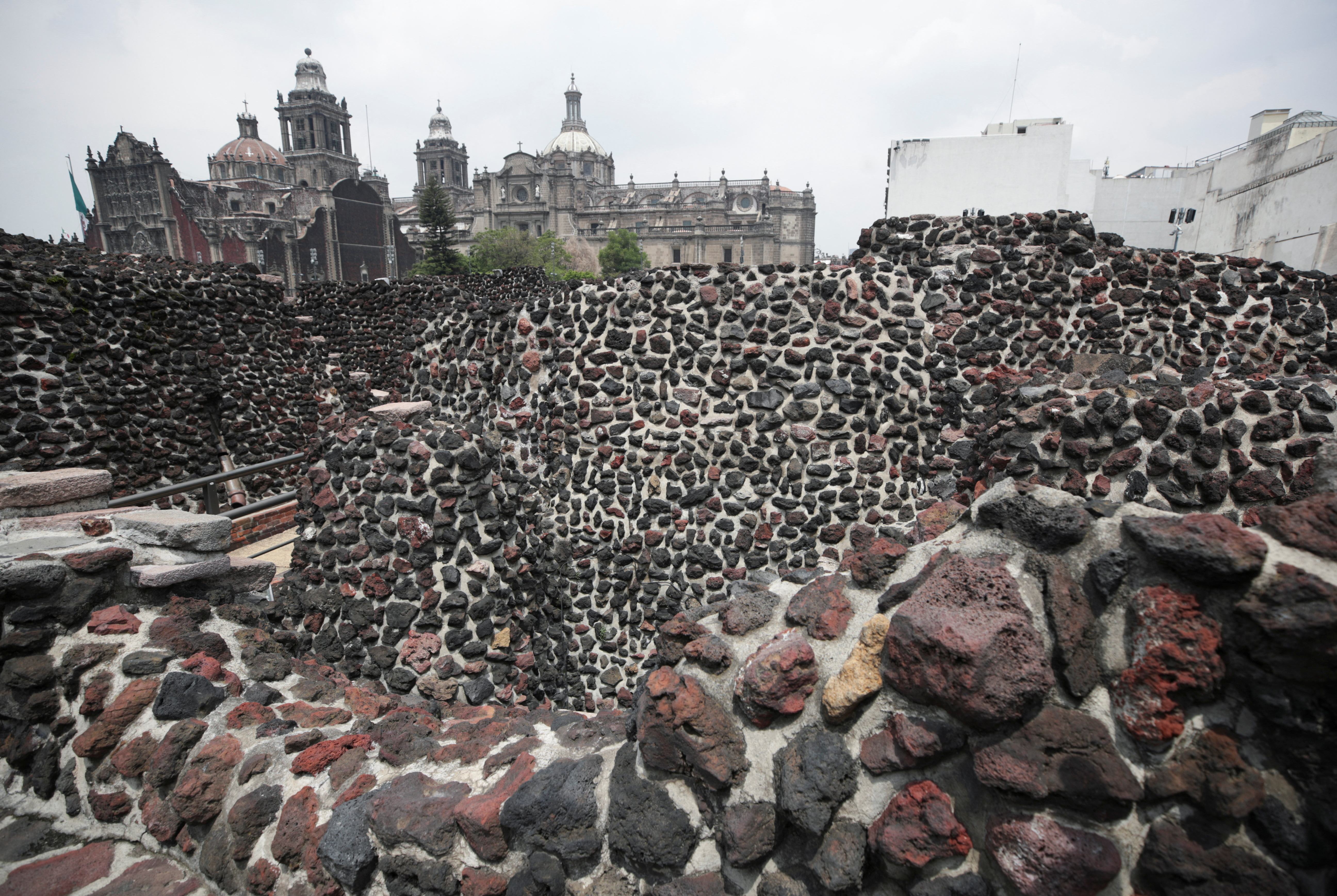 Las ruinas aztecas del Templo Mayor (REUTERS/Henry Romero)