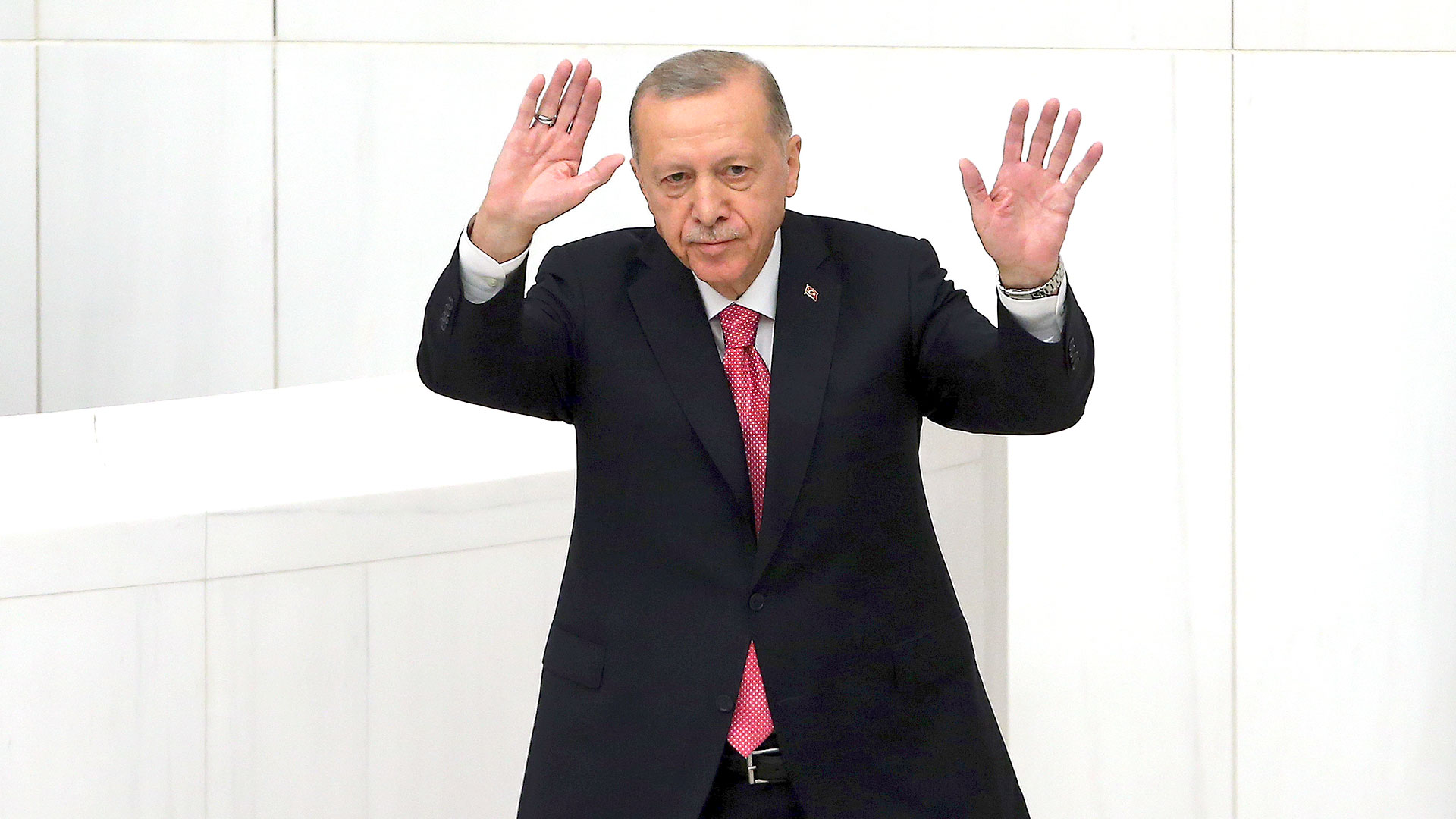 Recep Tayyip Erdogan juró para su tercer mandato en Turquía