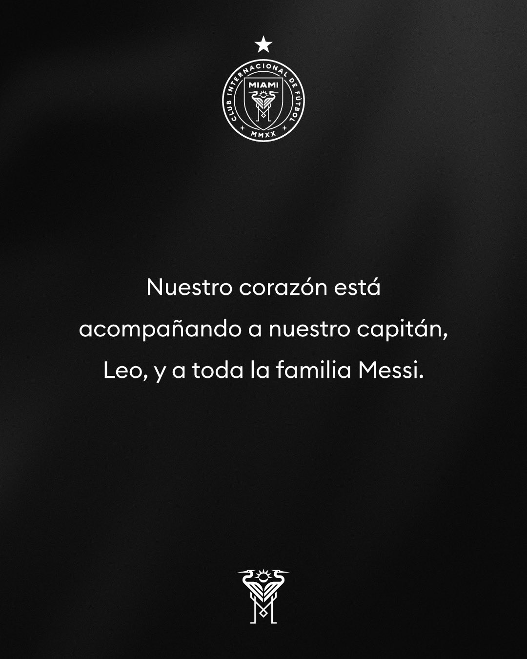 El sentido minuto de silencio por Jorge Messi en el partido del Inter Miami-Monterrey: los mensajes de apoyo a Lionel