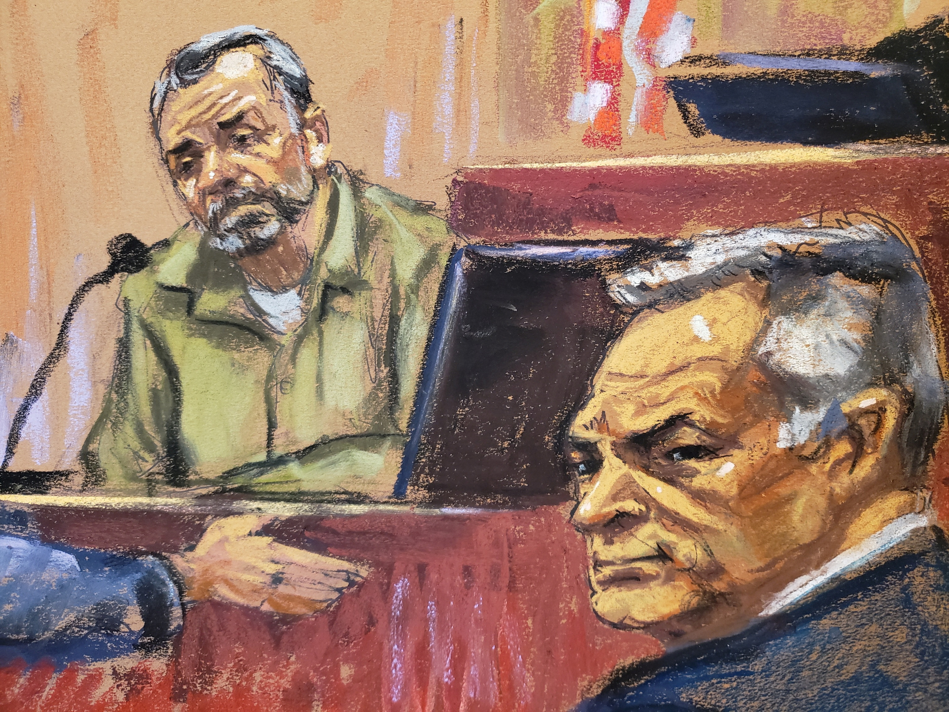 Edgar Veytia es cuestionado en el juicio de Genaro Garcia Luna (REUTERS/Jane Rosenberg)