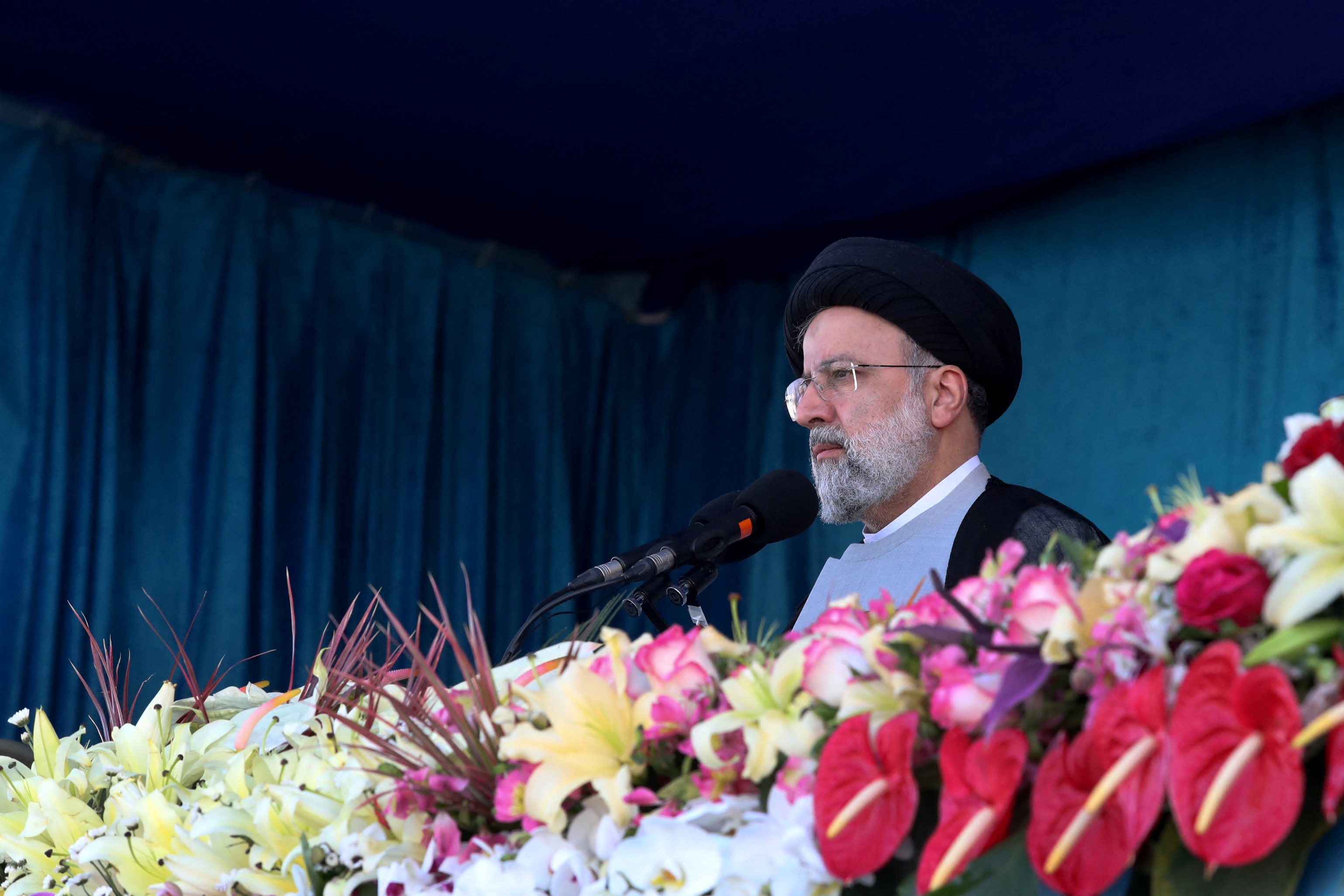 Presidente de Irán Ebrahim Raisi (Reuters)