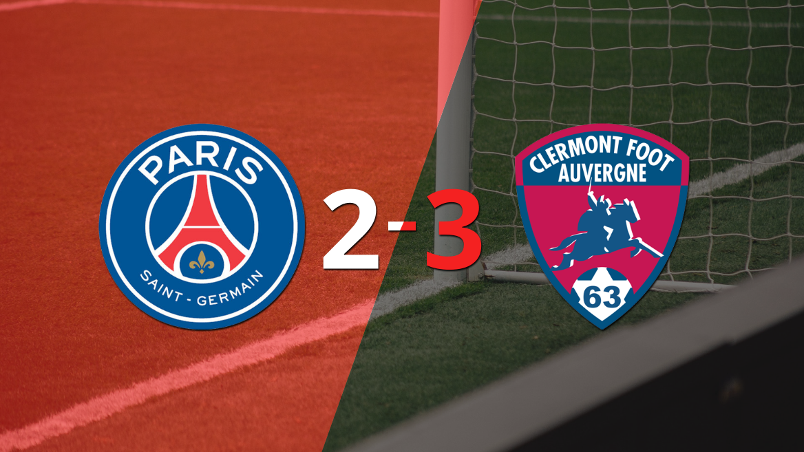Clermont Foot derrotó 3-2 a PSG en un partidazo