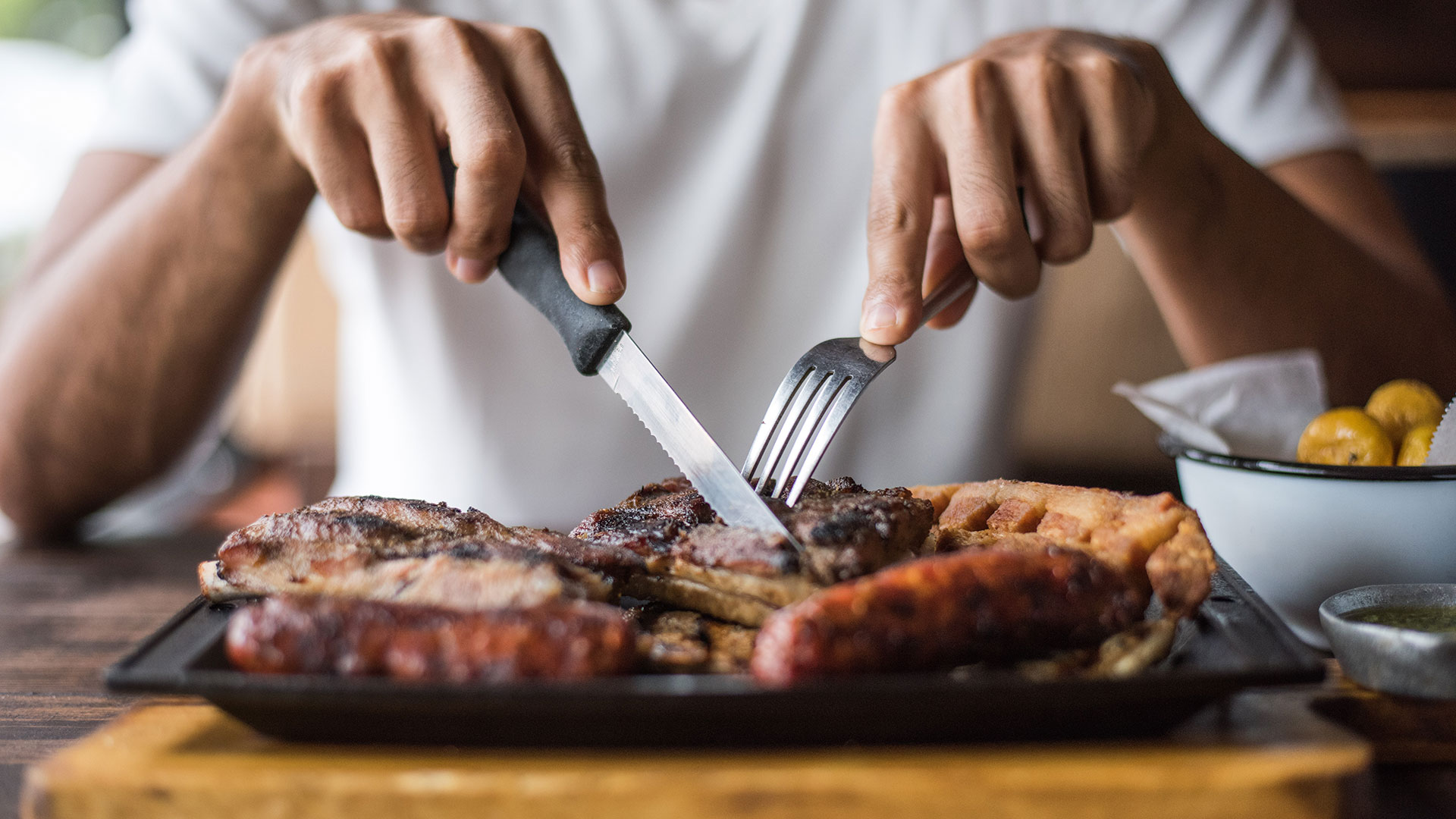 Dieta basada en carne. 