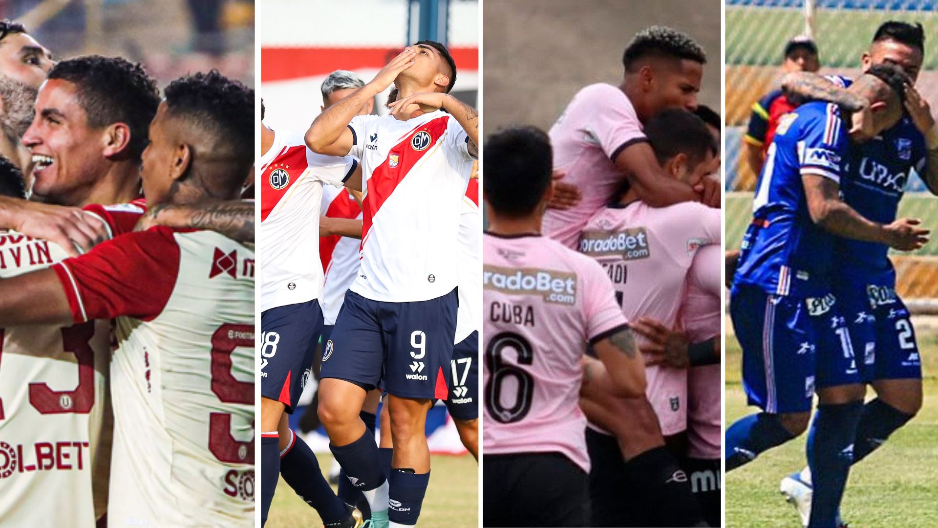 Universitario de Deportes, Deportivo Municipal, Sport Boys y Carlos A. Mannucci tienen contrato vigente con el Consorcio Fútbol Perú.