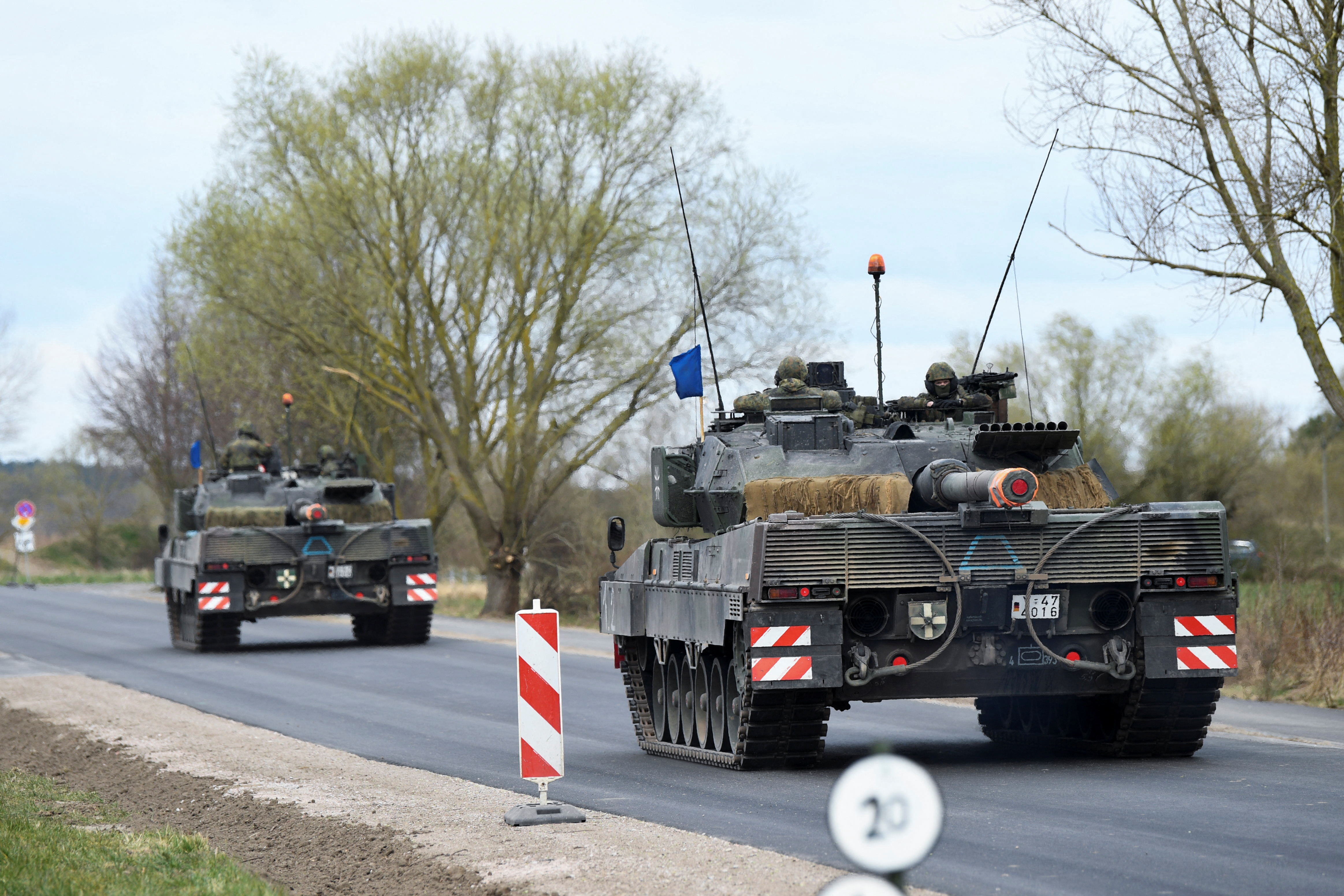 Ucrania venía exigiendo de Alemania mucho más que los suministros meramente defensivos (REUTERS/Annegret Hilse)