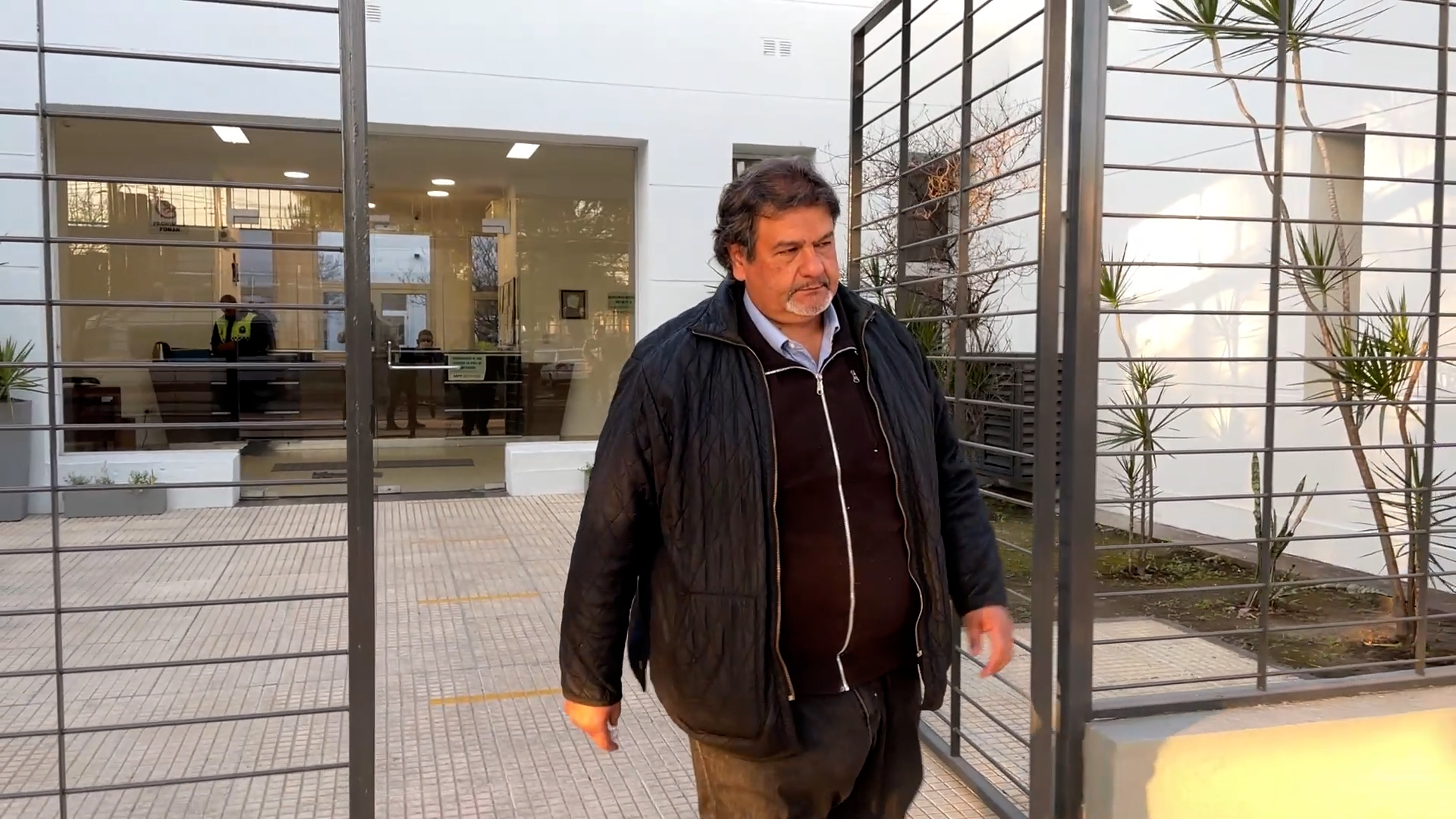 Ángel Páez, presunto heredero de un acaudalado comerciante (captura de video)