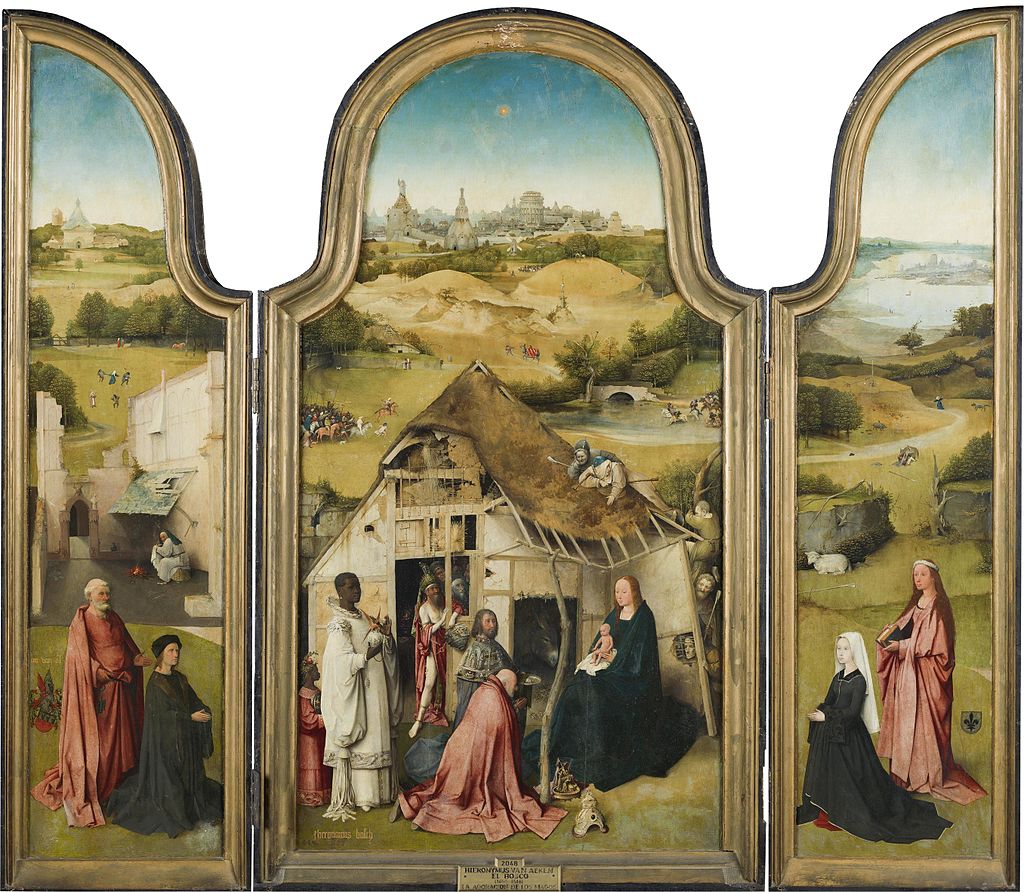 Adoración de los Reyes Magos/El Bosco (1485-1500)