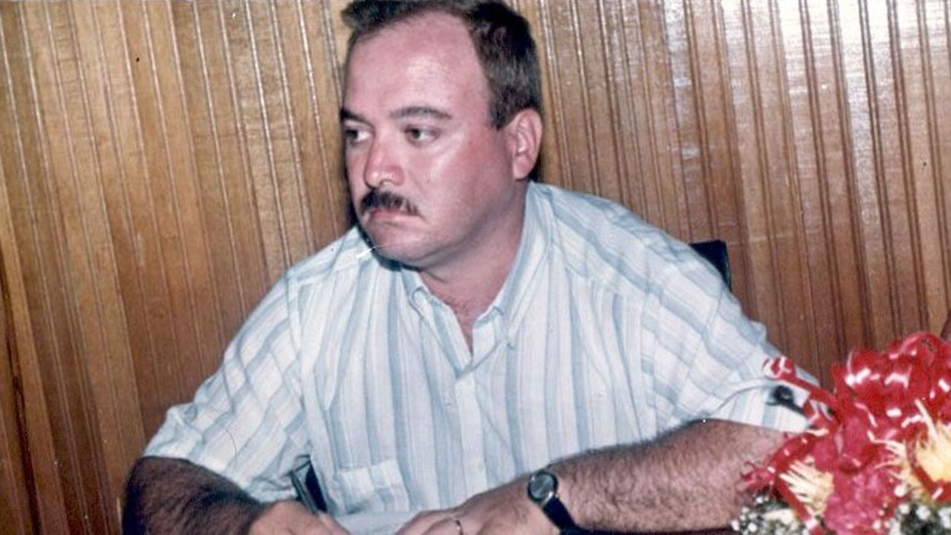 Nelson Carvajal Carvajal was assassinated in April 1998 for his investigations into administrative corruption.  Photo: Infobae Colombia Archive.