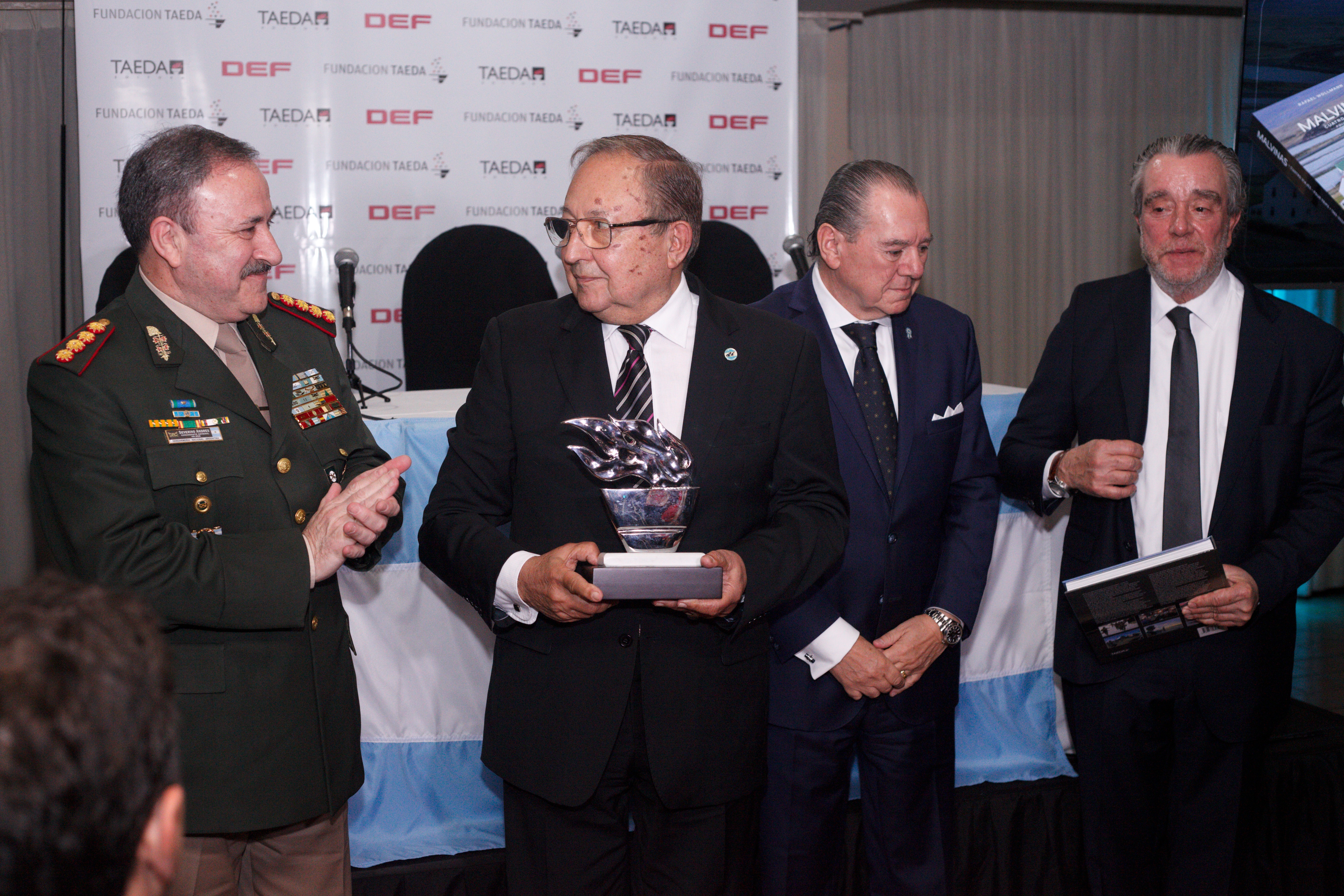 Ricardo Spadaro, ex comandante de Gendarmería y jefe del Escuadrón Alacrán, que cumplió 19 misiones en 21 días detrás de las líneas enemigas en Malvinas(Roberto Almeida)