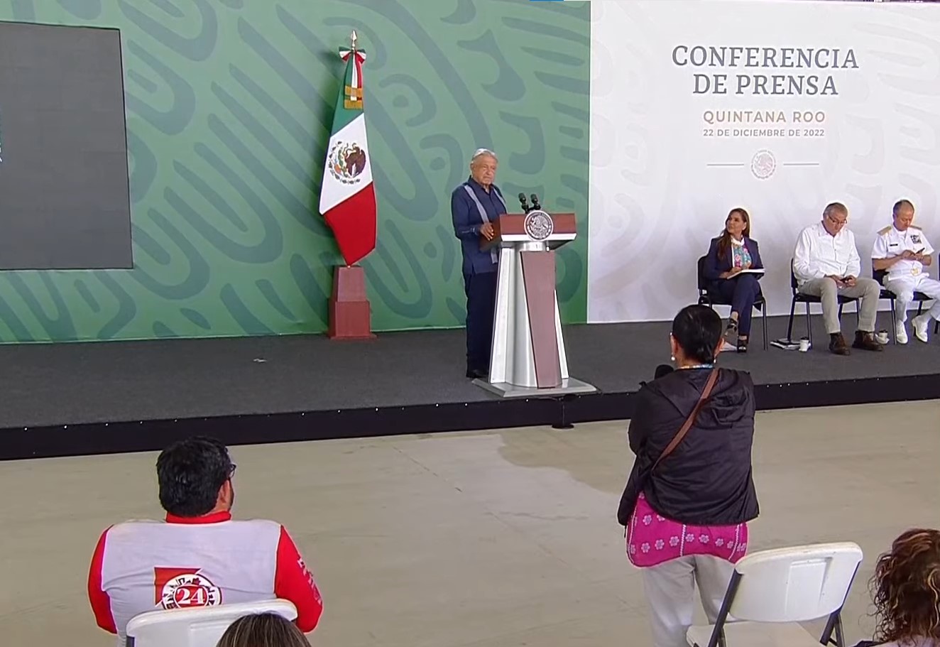 AMLO Morning Conference.  Photo: Government of Mexico