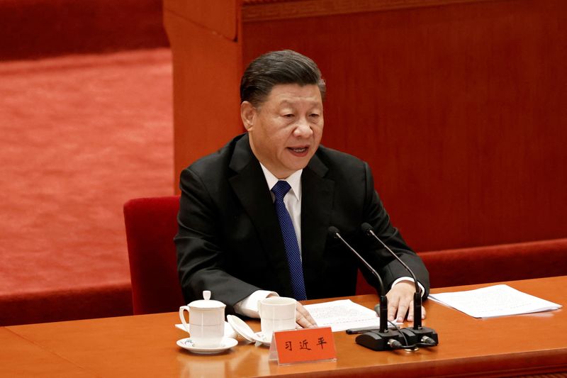 El jefe del régimen chino, Xi Jinping (REUTERS/Carlos Garcia)