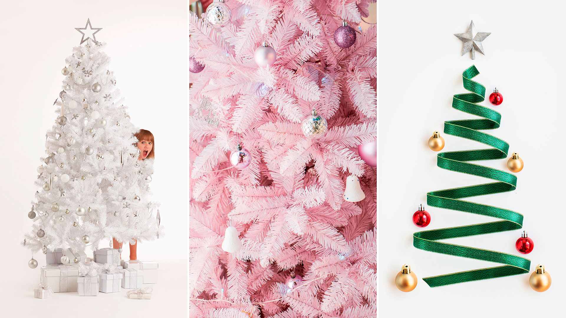 Blancos, rosados y con luces led: los arbolitos de Navidad que quieren  cambiar el estilo de las fiestas - Infobae