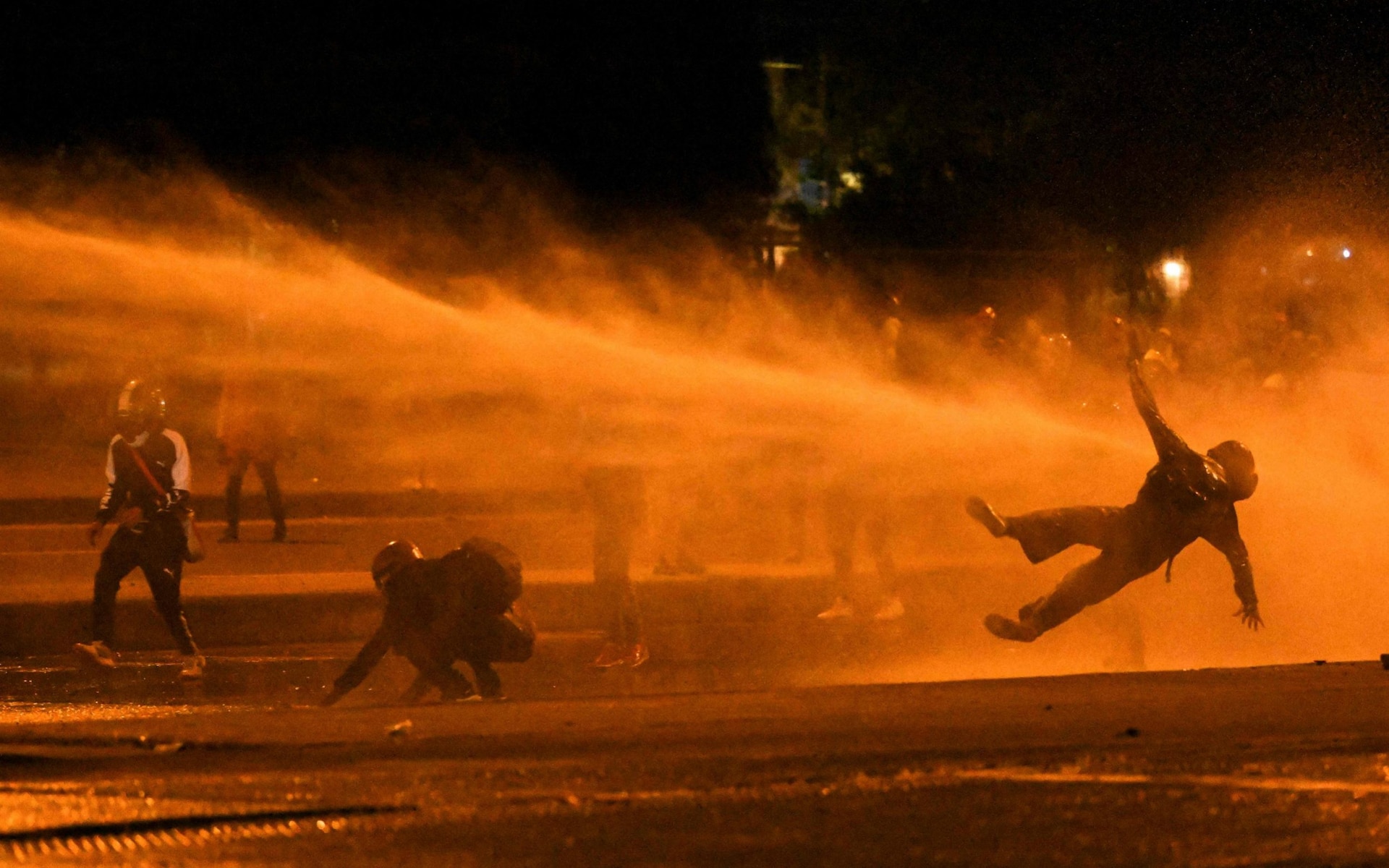 AFP - Juan Barreto | Protestas en Bogotá, Colombia, el 12 de junio de 2021.