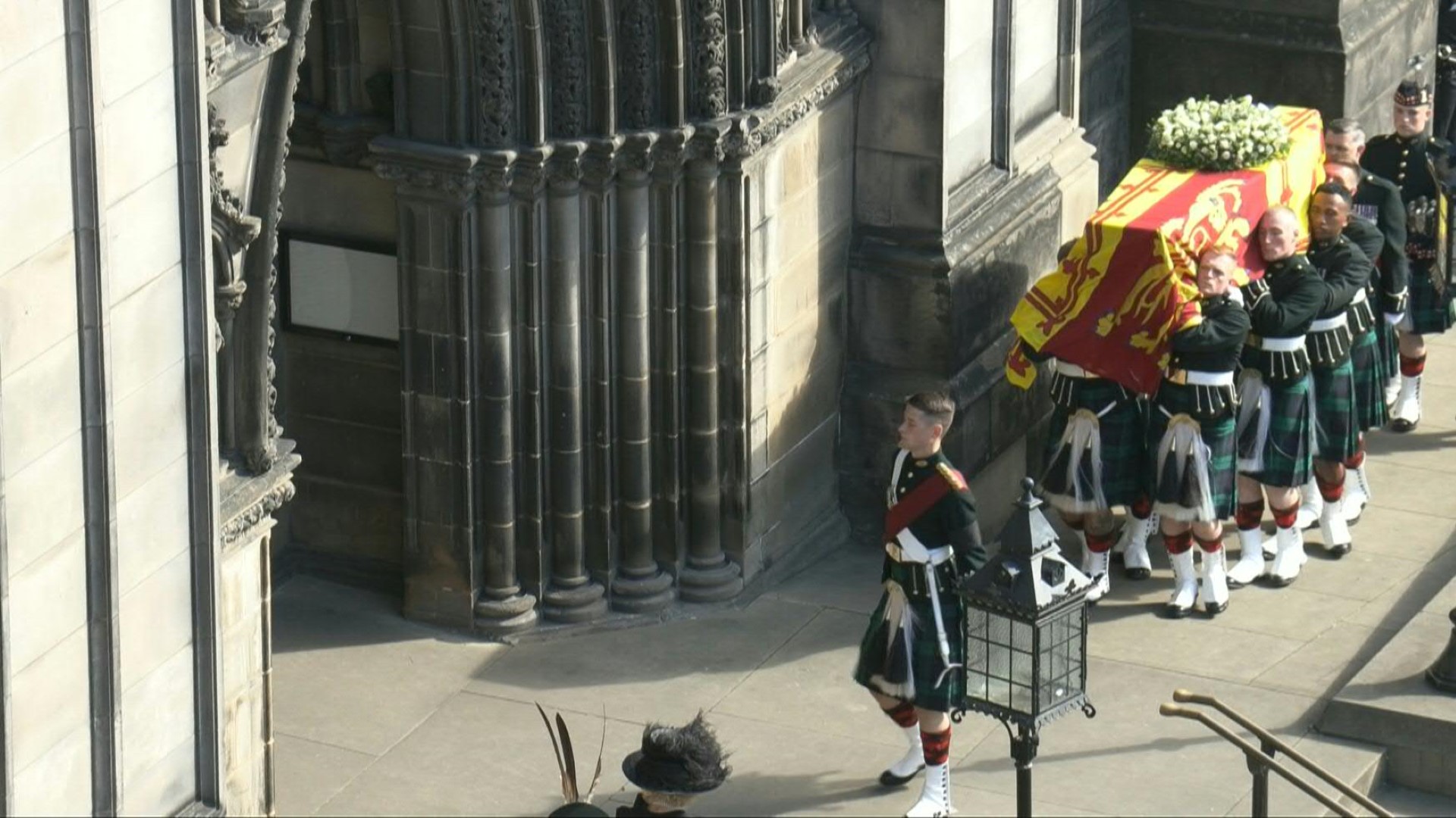 Queen Elizabeth II's farewell ceremonies begin in Scotland