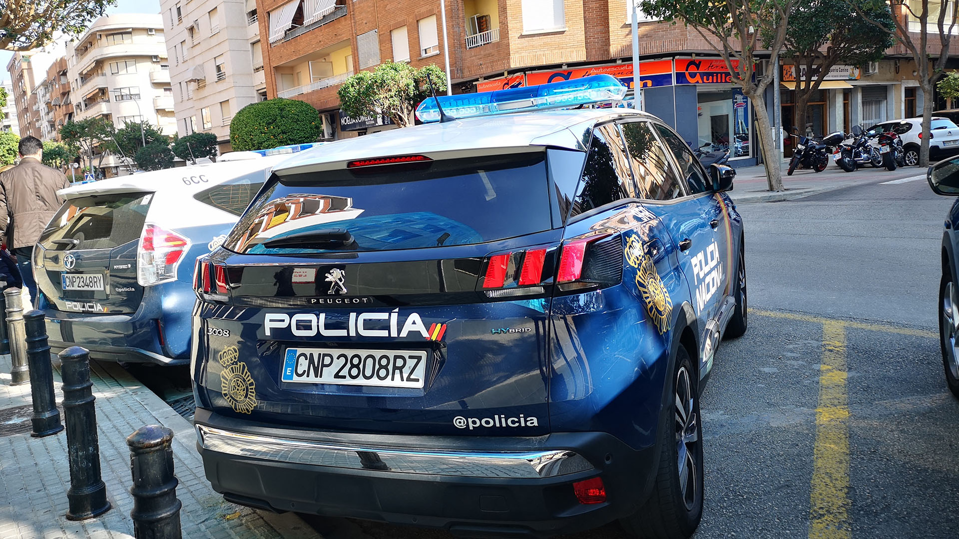 Imagen de archivo de un coche patrullaPOLICÍA NACIONAL10/5/2022